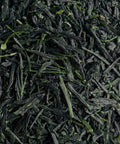 Yame Gyokuro Jun leaves from Yame, Fukuoka - traditional straw-screen shaded gyokuro