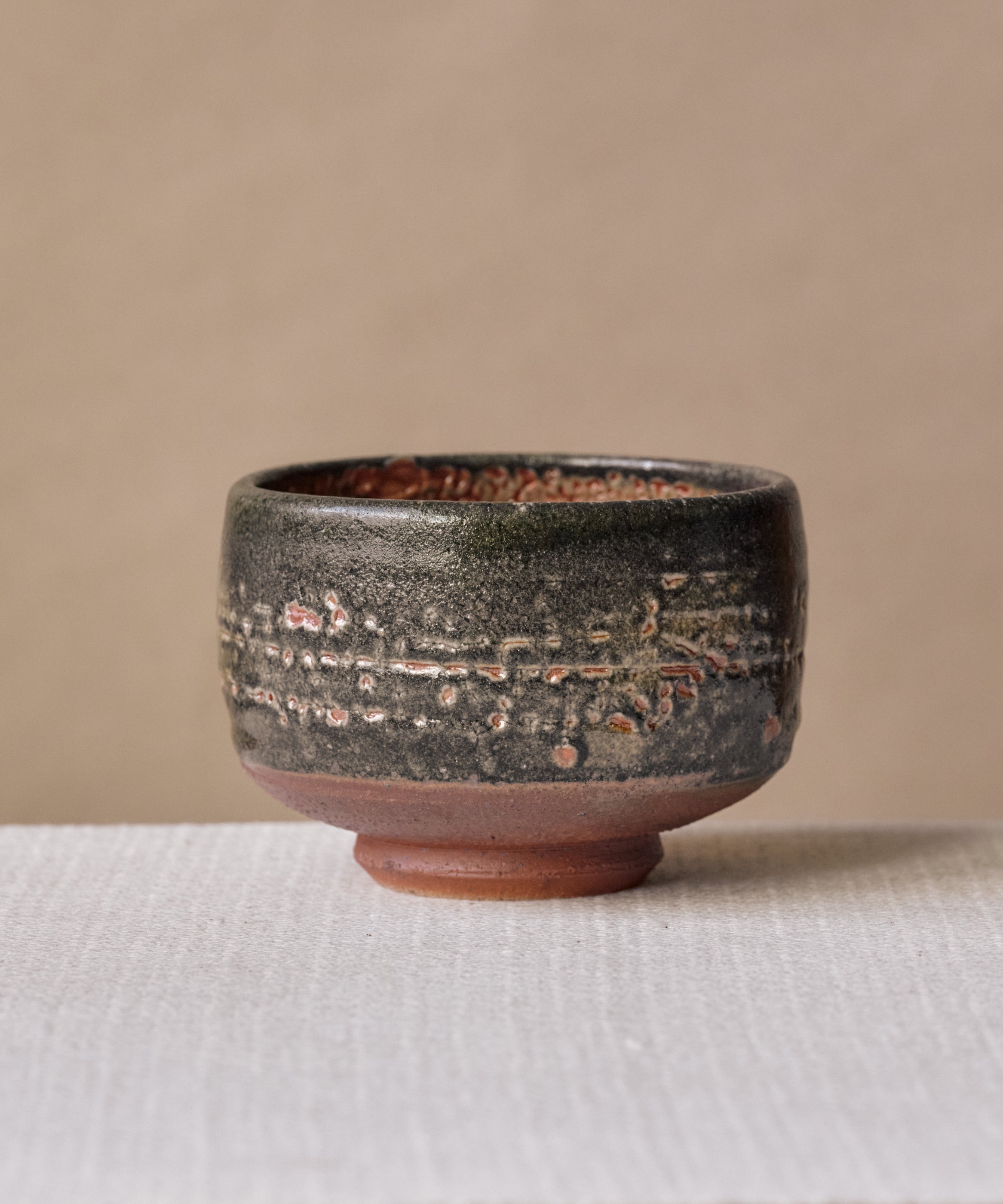 Chawan No. 06 handmade matcha bowl by Robert Stickney, Vancouver BC