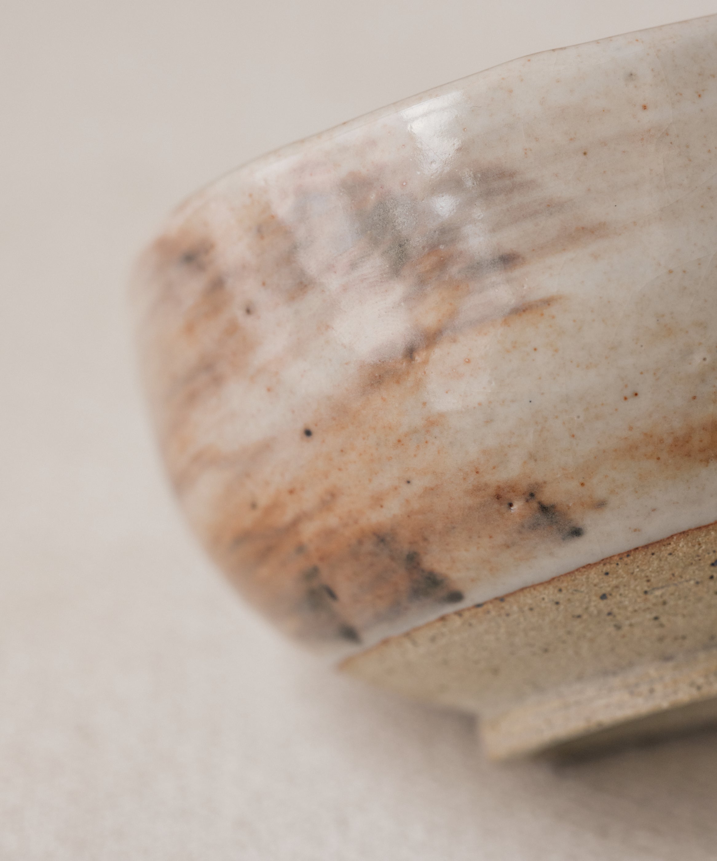 Chawan No. 03 side profile, chawan by Robert Stickney for Cultivate