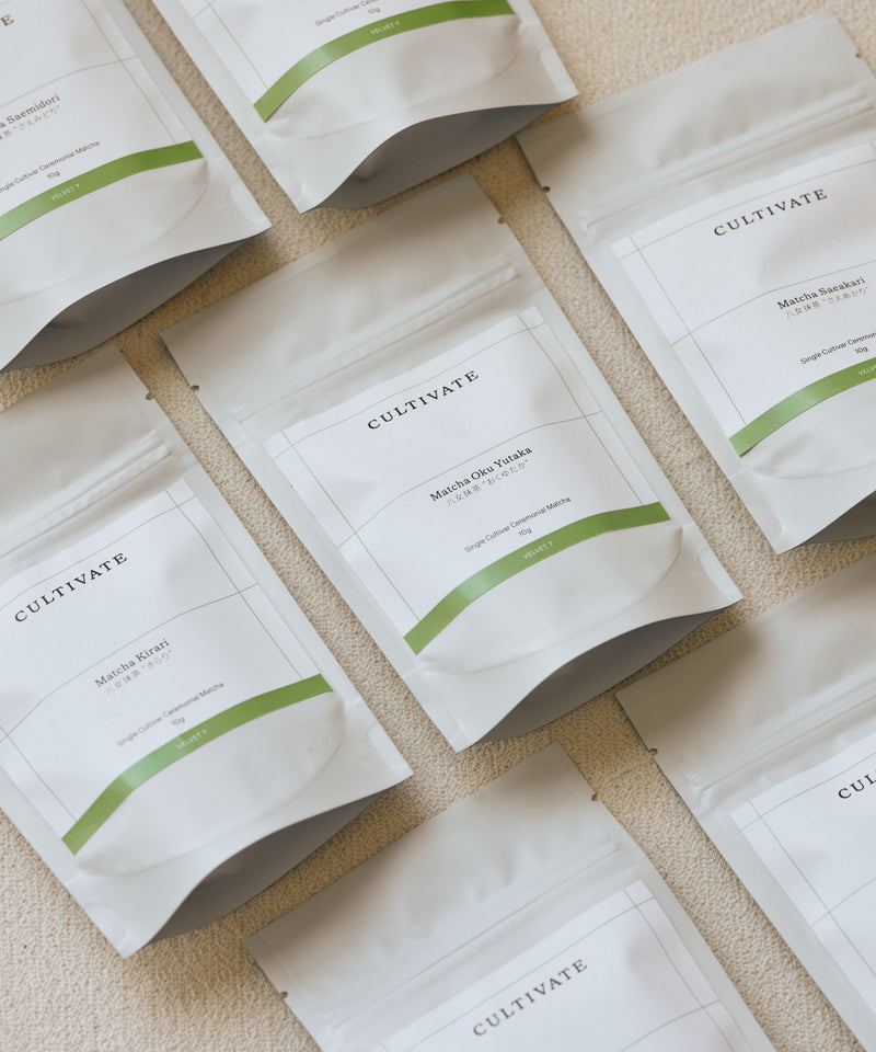 Matcha Velvet 7 Tasting Flight