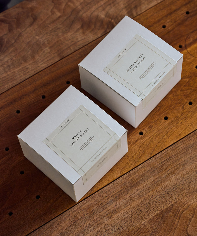 Matcha Velvet 7 Tasting Flight