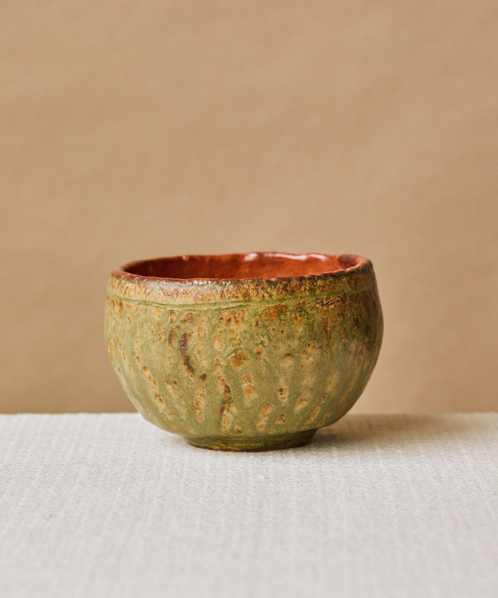 Chawan No. 70 handmade soda-fired matcha bowl by Danny Kostyshin, Vancouver BC