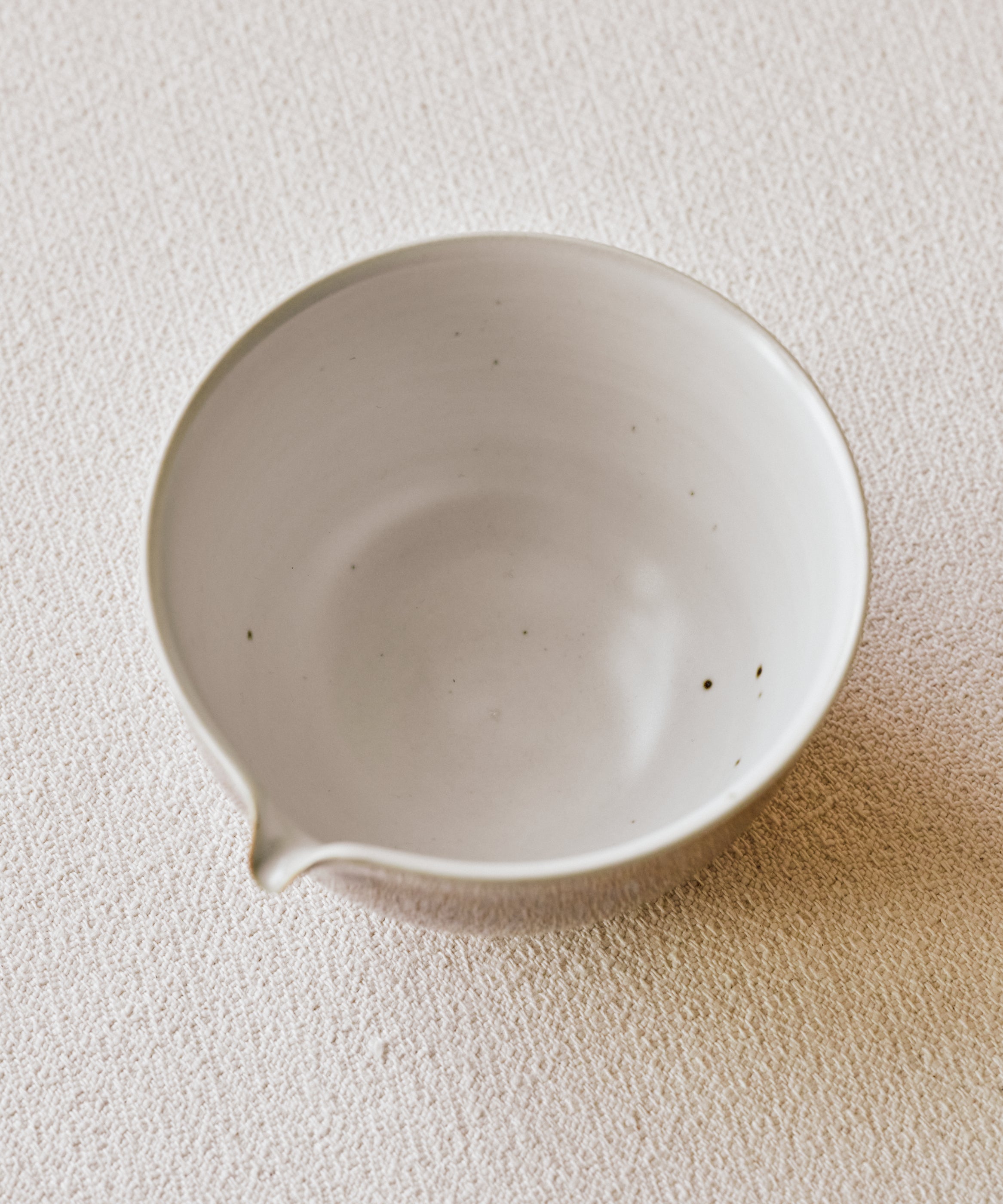 "Chawan" Brown Rouge underside, unglazed foot ring, Jingdezhen clay body, Wang Xinghua