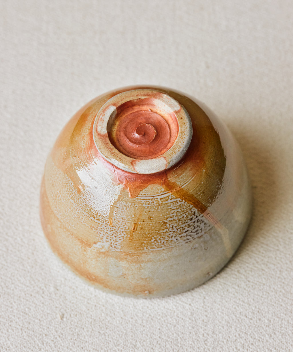 Chawan No. 69 underside, stoneware clay body