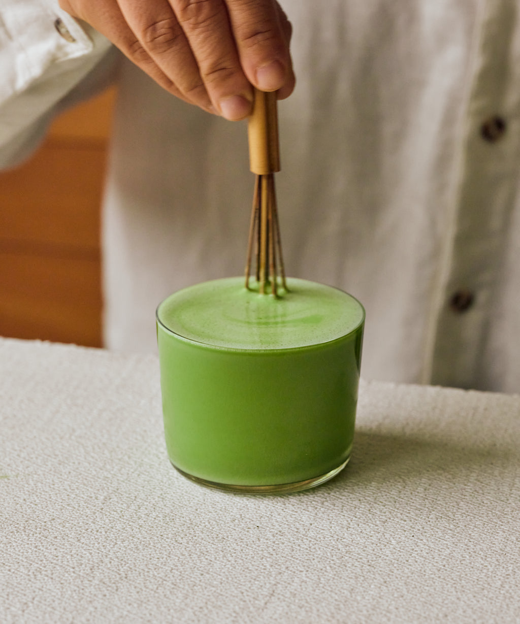 Genmaicha Matcha tin by Cultivate Tea — ceremonial grade matcha and genmai blend, Shizuoka, Japan