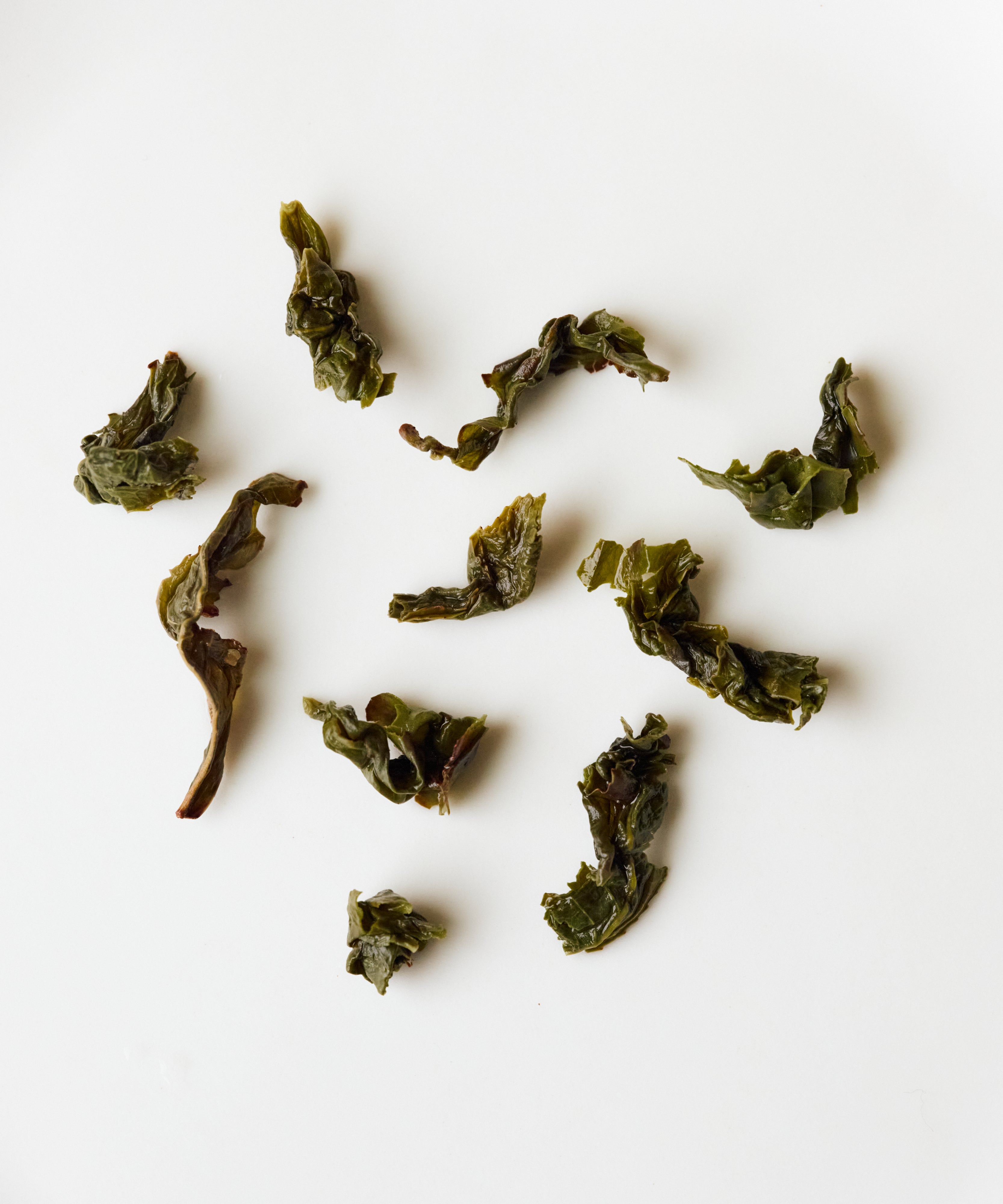 Golden Cassia dry leaves — indigenous Anxi varietal with osmanthus-like fragrance, Meizhuang Village, Fujian