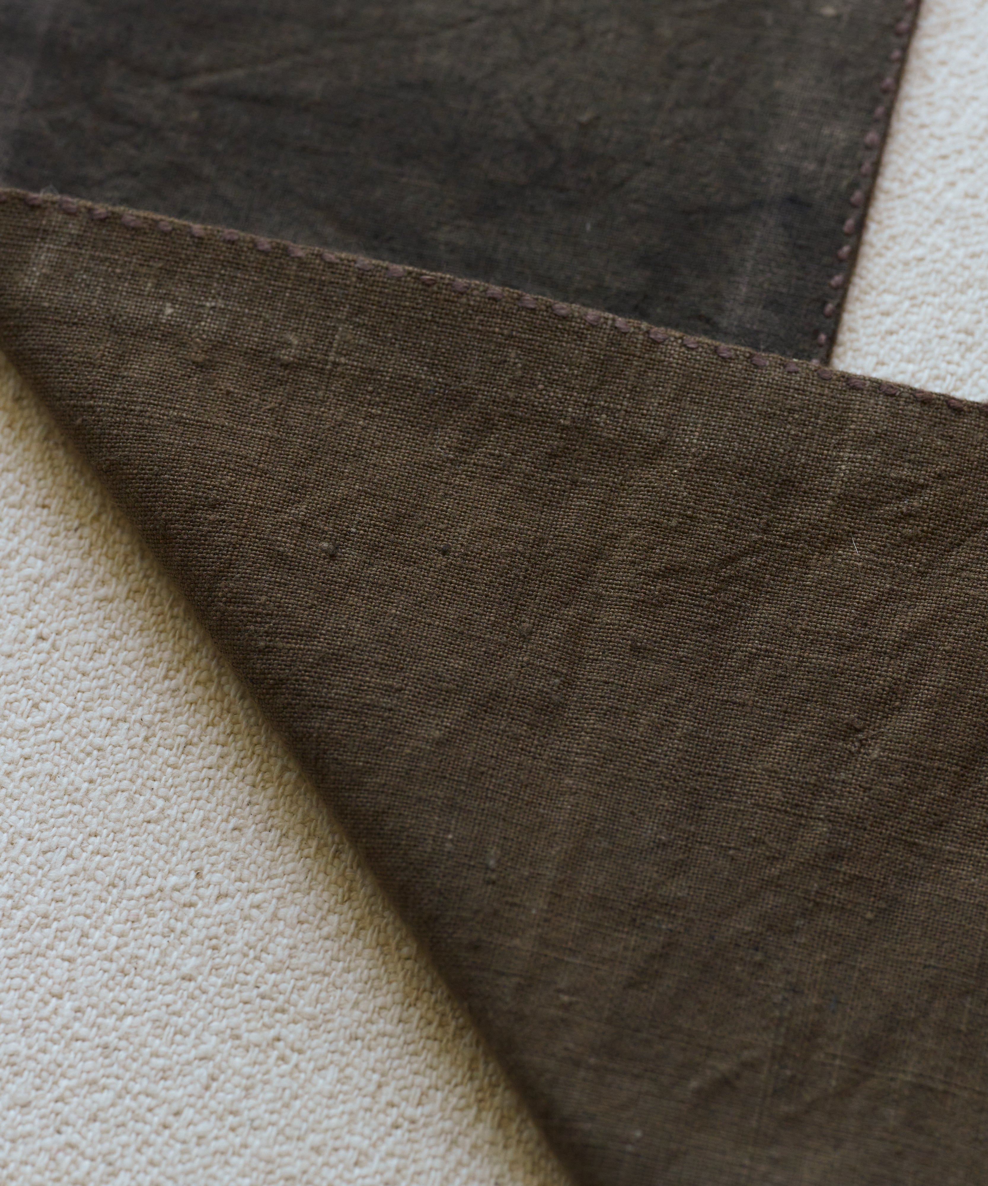 Walnut-Dyed Tea Cloth