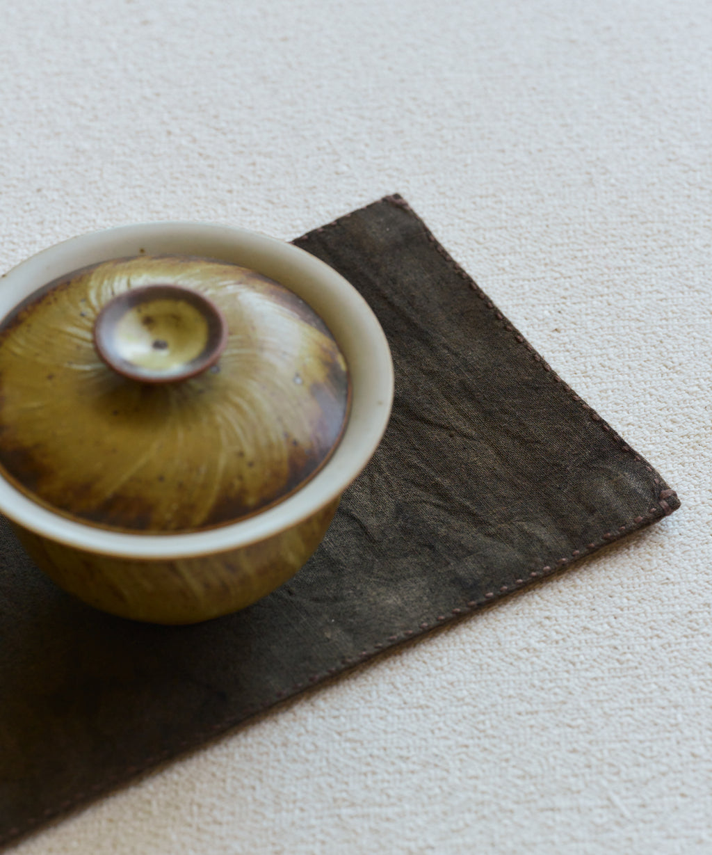 Walnut-Dyed Tea Cloth