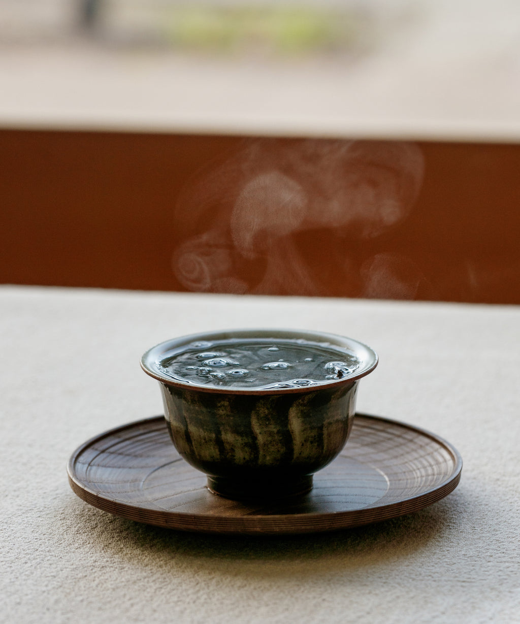 Charcoal Roasted Buddha's Hand wet leaves — Mr. Liu's semi-wild oolong from Yinshi Mountain, Fujian
