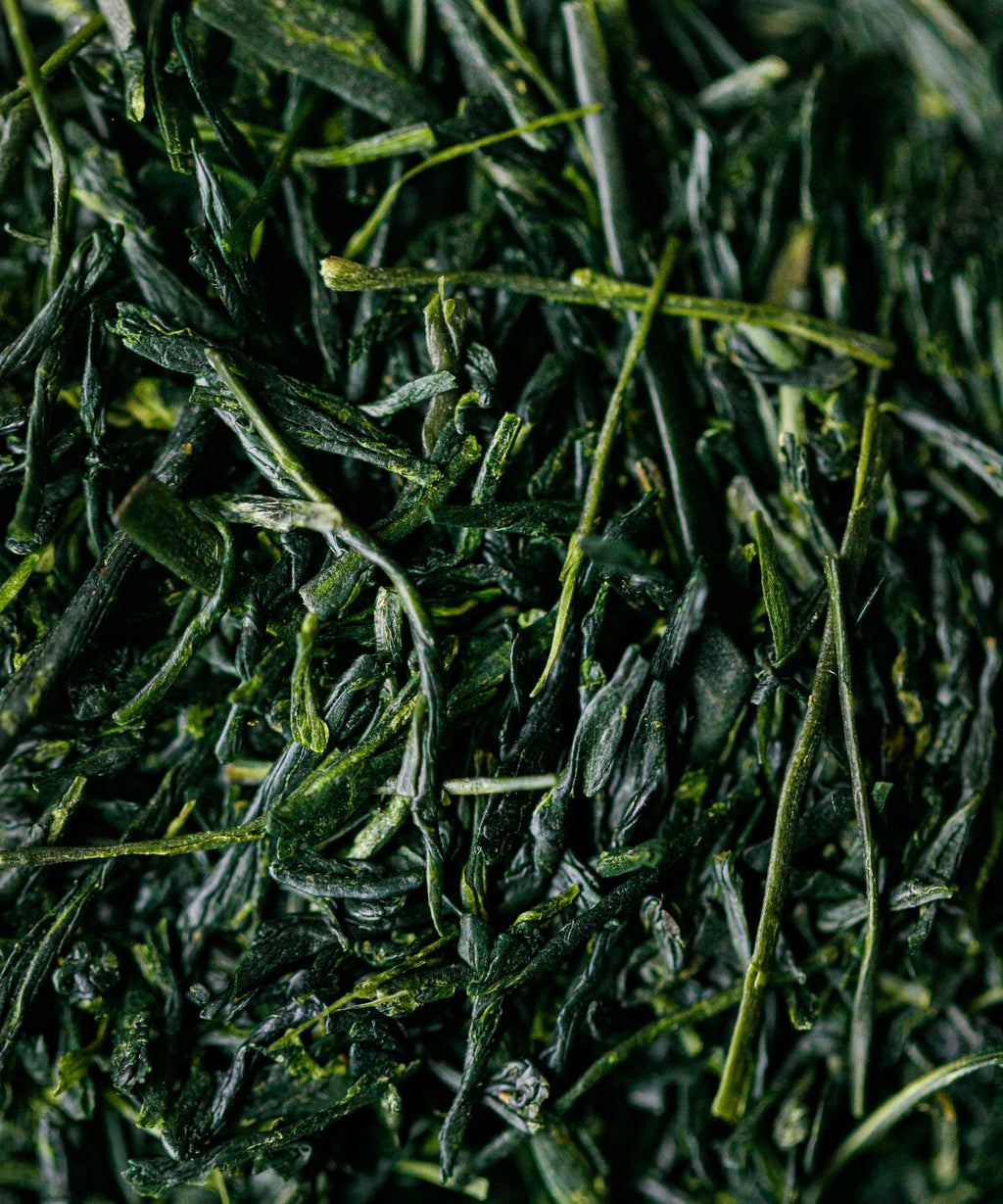 Yame Gyokuro Mei leaves from Yame, Fukuoka - shade-grown traditional gyokuro