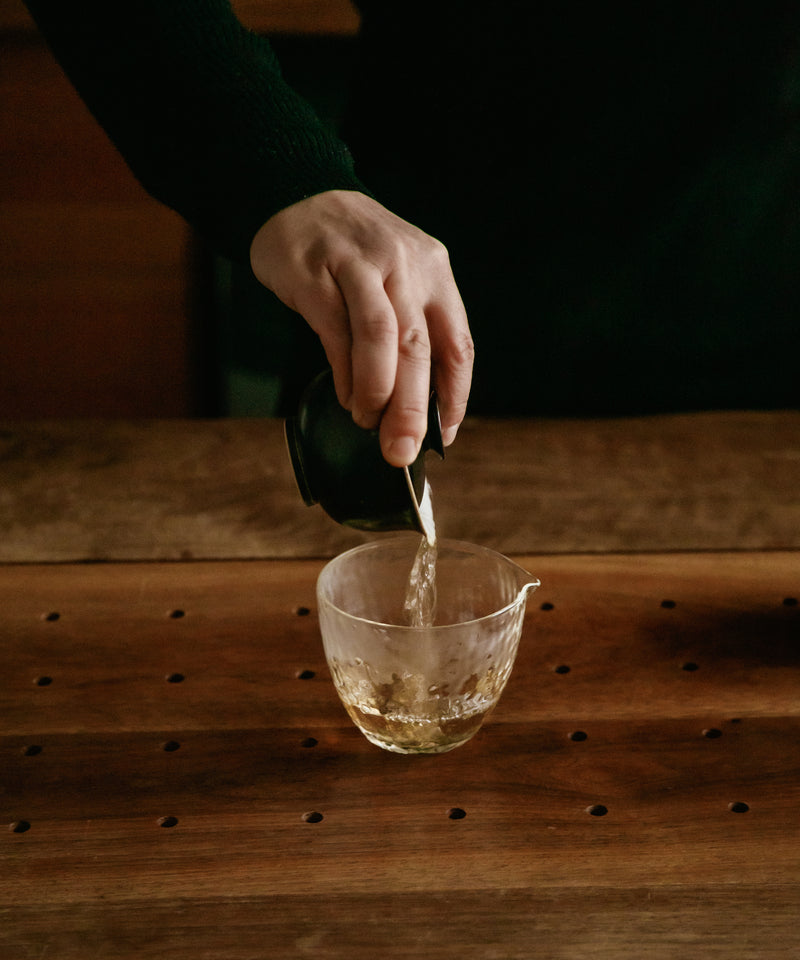 Brewing Dahongpao Jade Lion Cliff — true cliff Wuyi rock oolong from inside the Nature Reserve