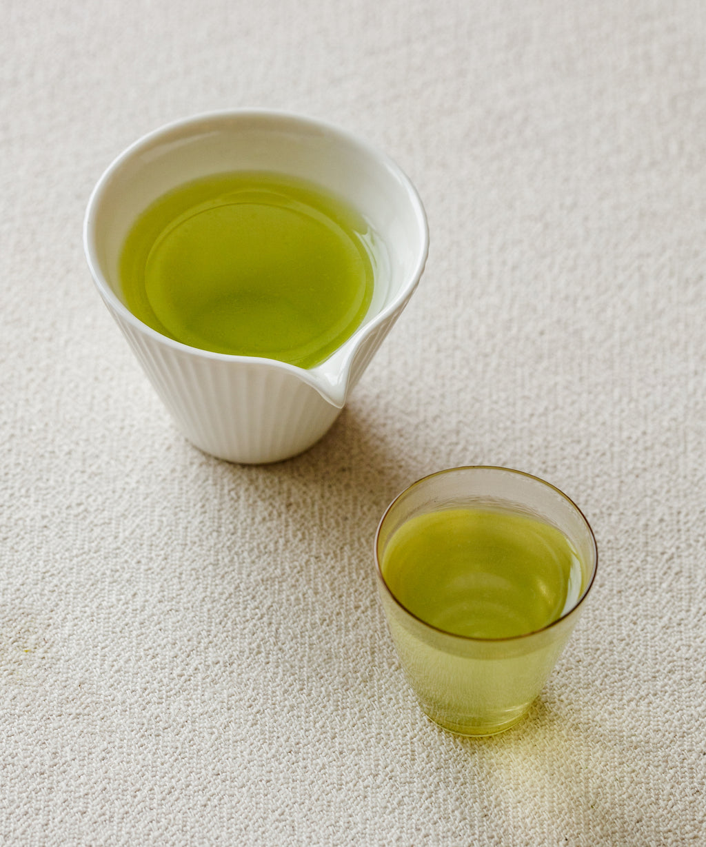 Oku Yutaka liquor — rich, seaweedy sencha with plush mouthfeel, Yame, Fukuoka