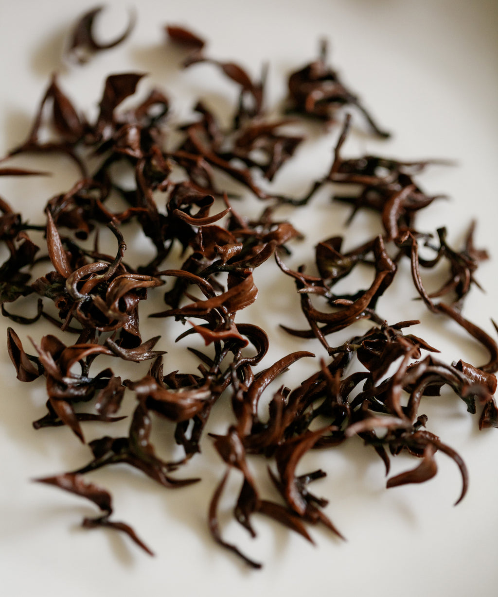 Oriental Beauty Silver bug-bitten oolong from E'mei, Hsinchu, Taiwan — silver medal with honey and cacao notes
