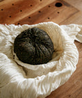 Dinosaur Egg hand-rolled Golden Cassia oolong by Master Lin Zhenwen — charcoal roasted Anxi heritage tea, fruity and floral