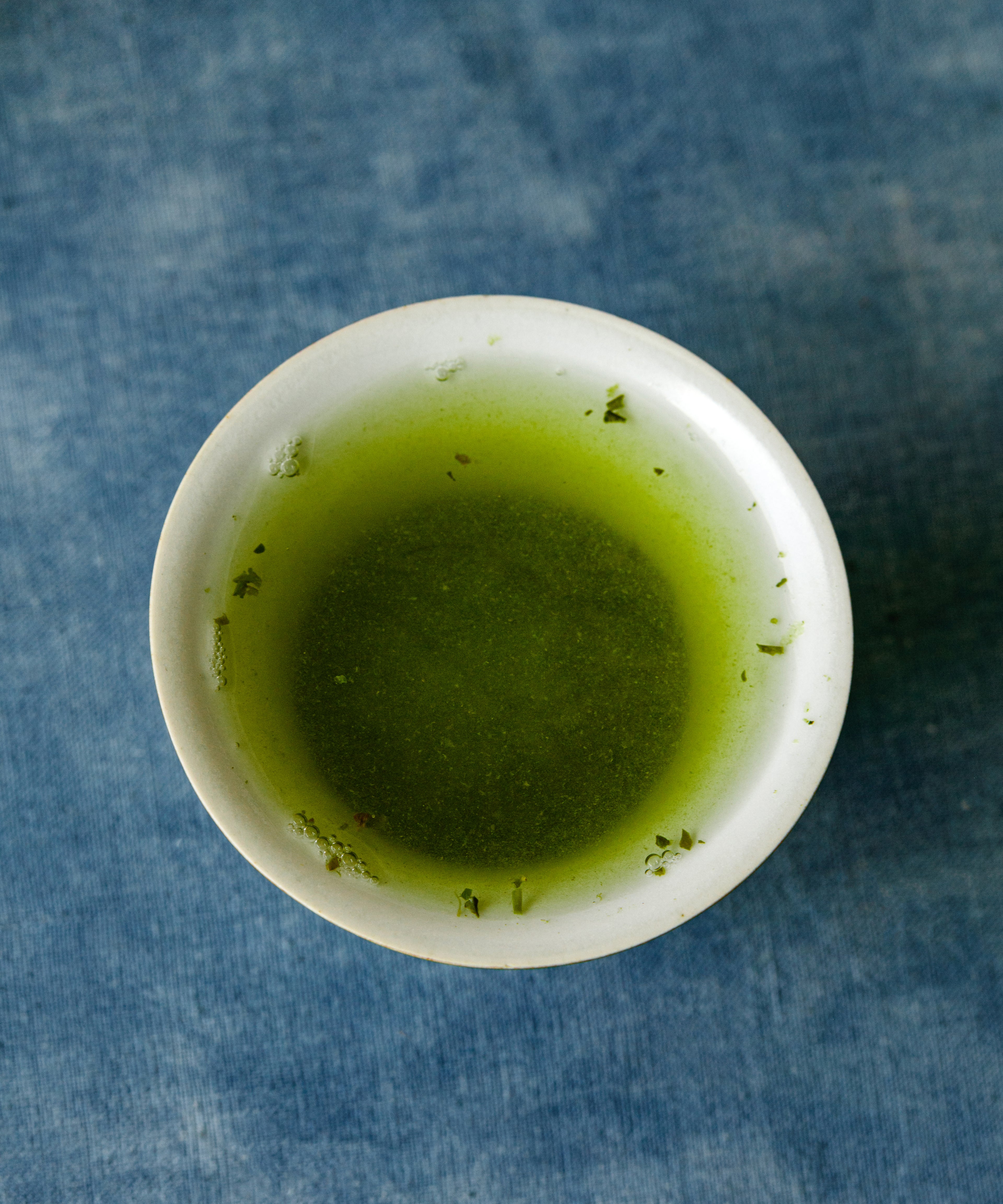 Yame Sencha Shinsui in a kyusu ready for brewing