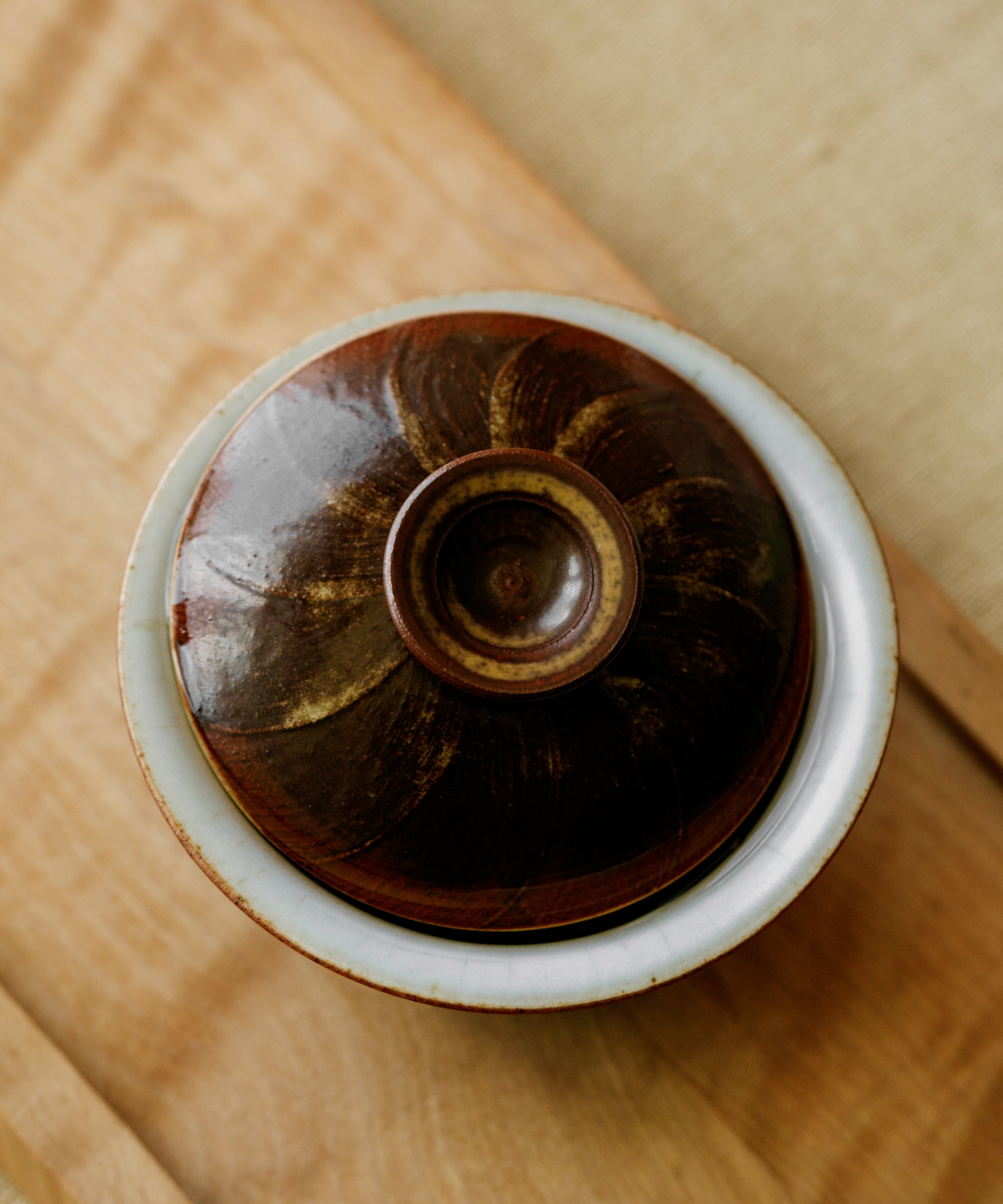 Mini Brown Gaiwan