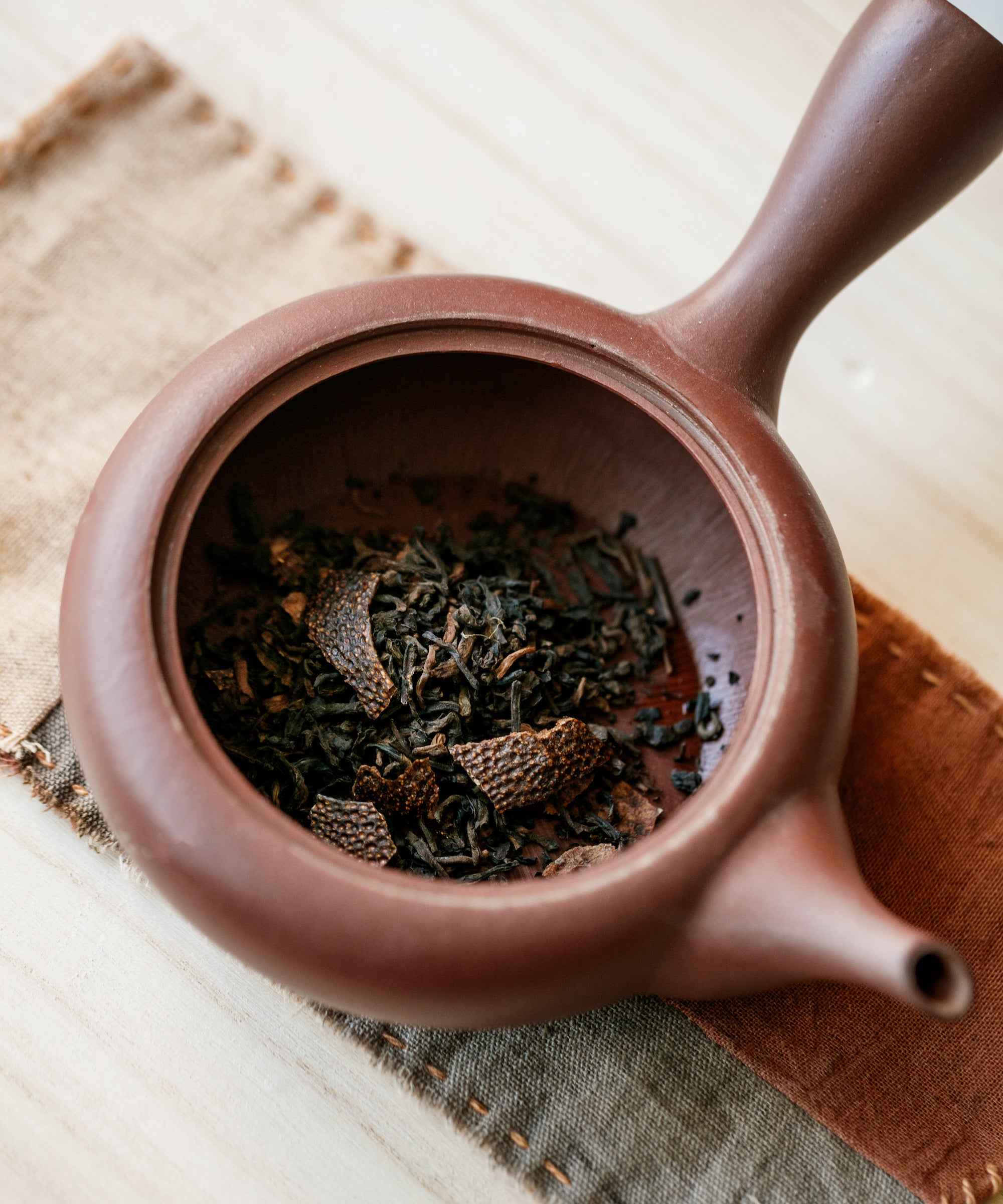 Imperial Pu'erh in Red Mandarin