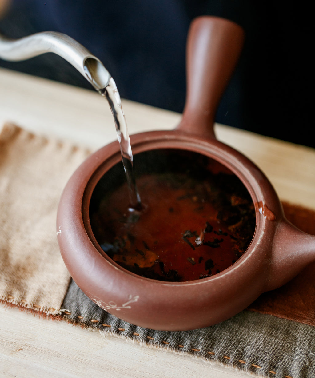 Imperial Pu'erh in Red Mandarin