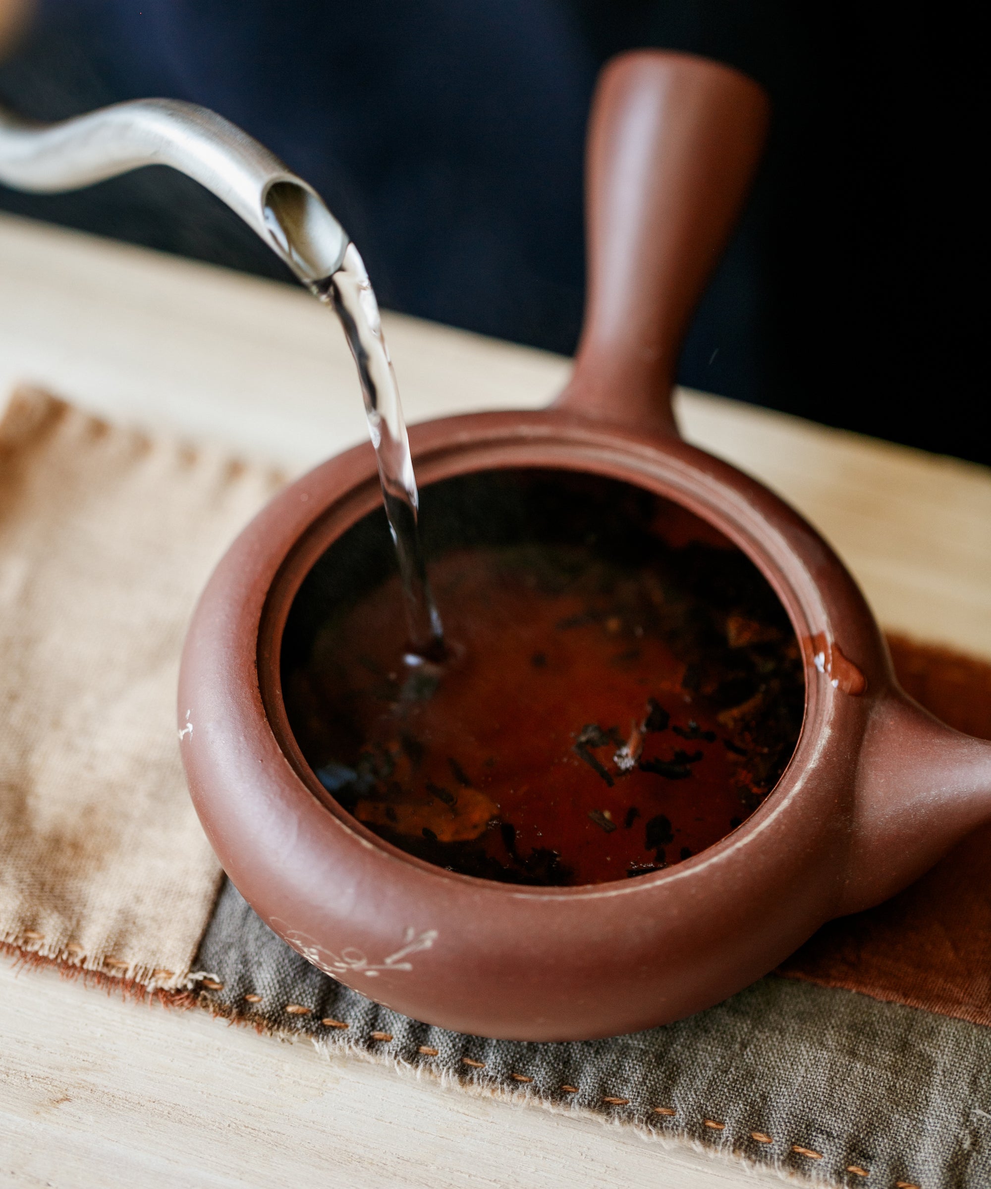 Imperial Pu'erh in Red Mandarin
