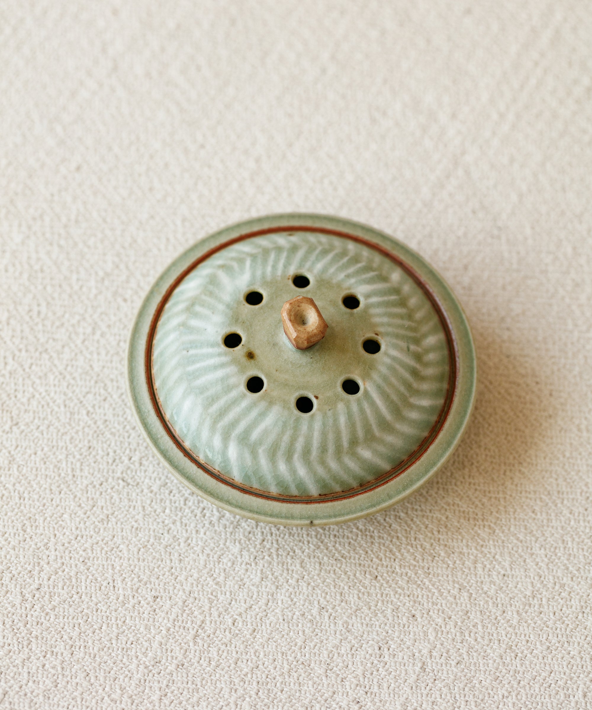Green Celadon Incense Burner