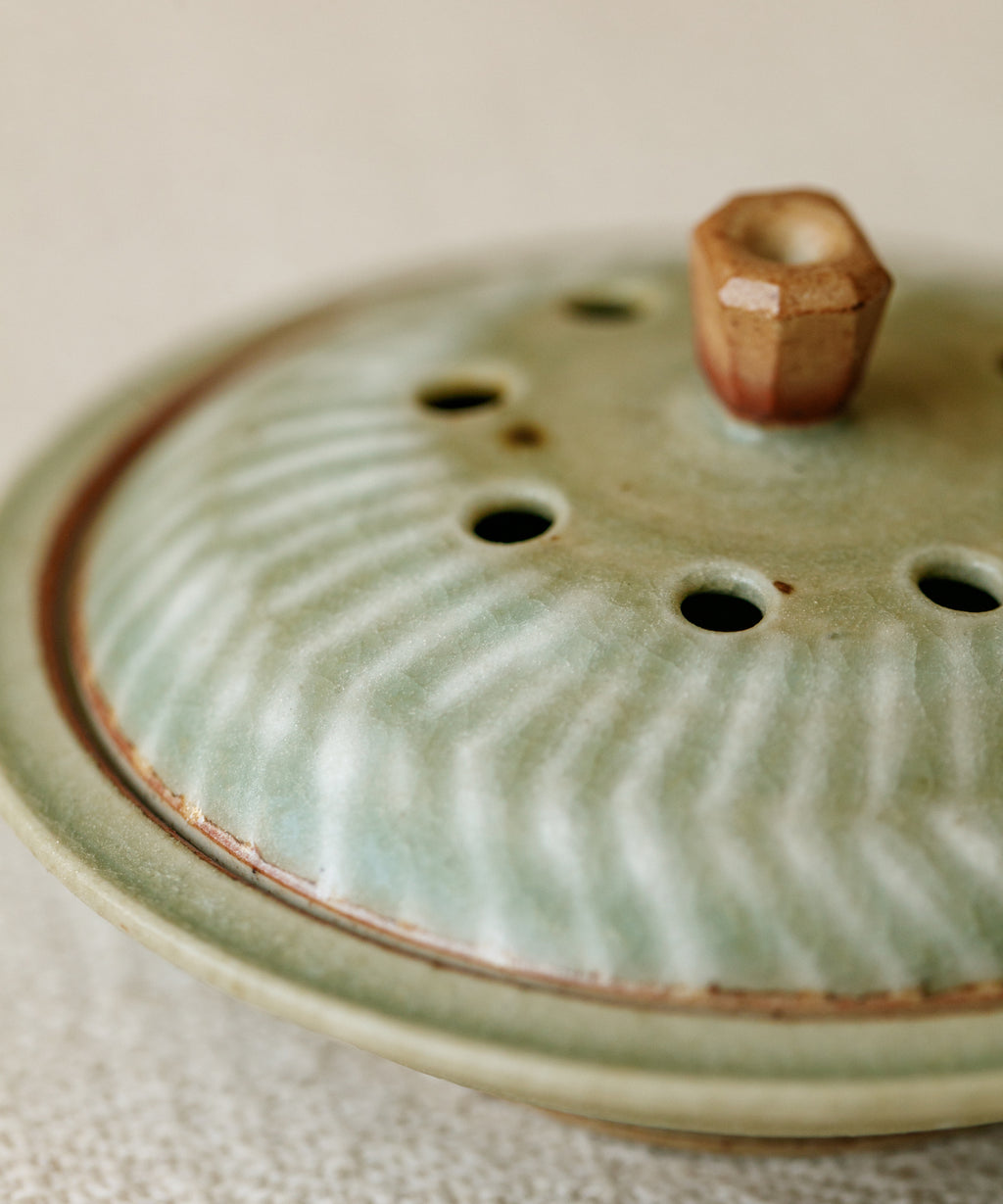 Green Celadon Incense Burner