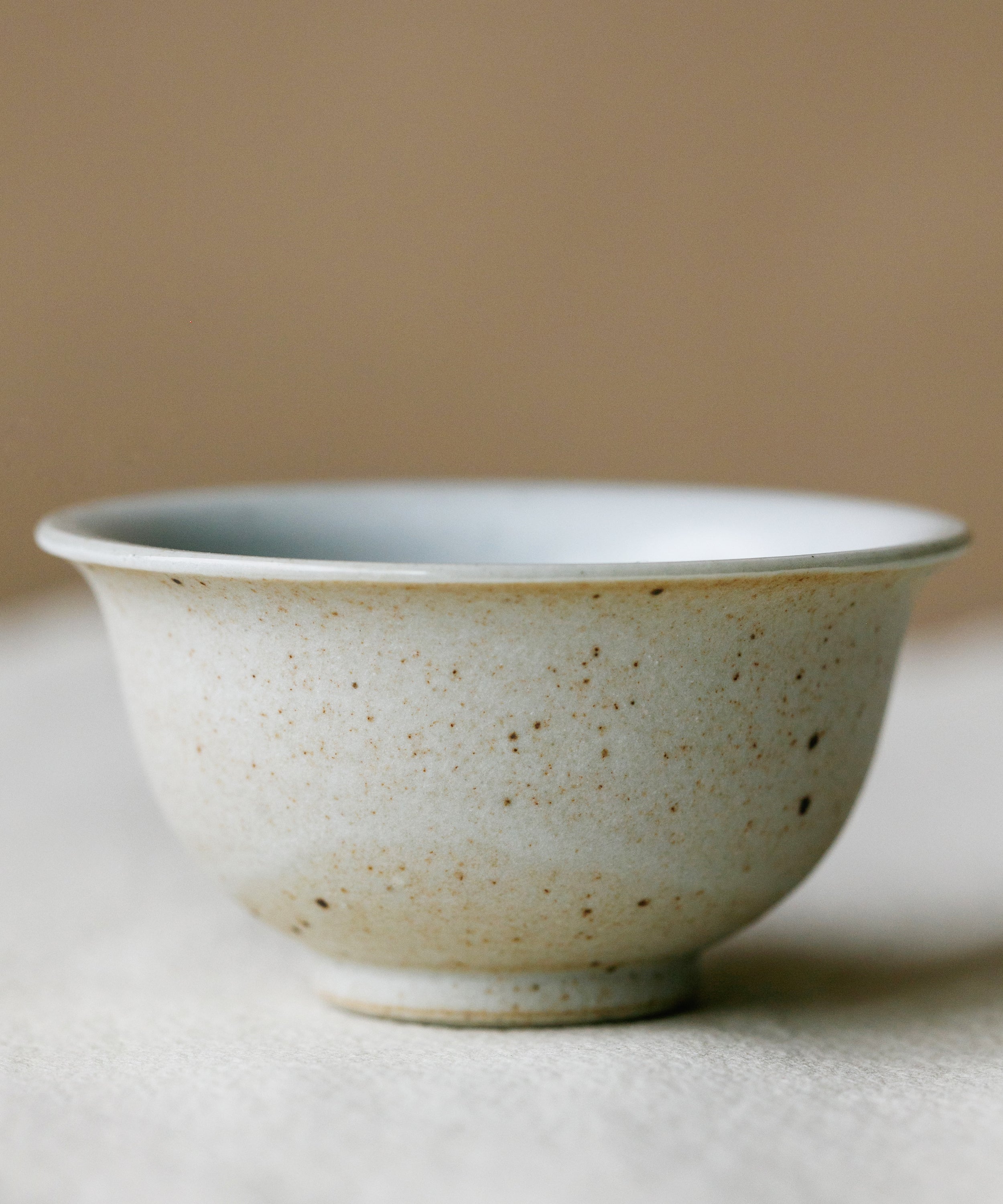 Matte Sunrise Cup interior, sunrise interior glaze, handcrafted by Wang Xinghua, Jingdezhen