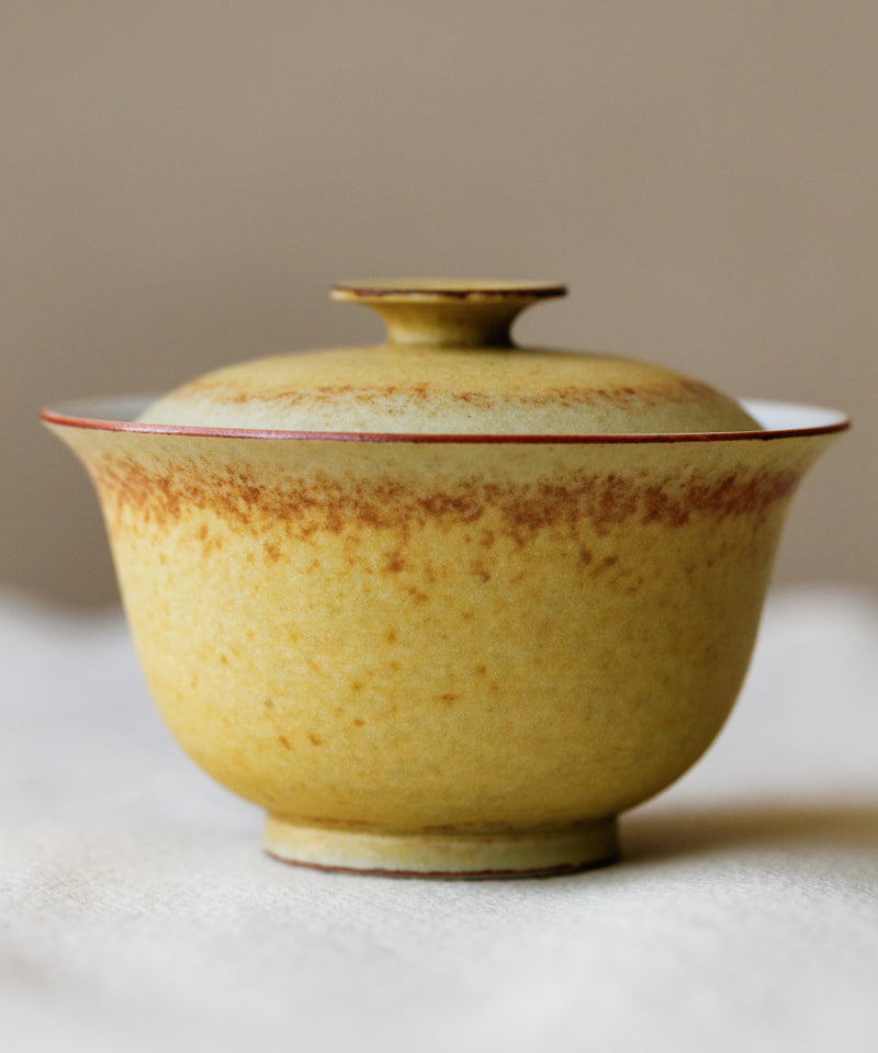 Small Fire Yellow Gaiwan