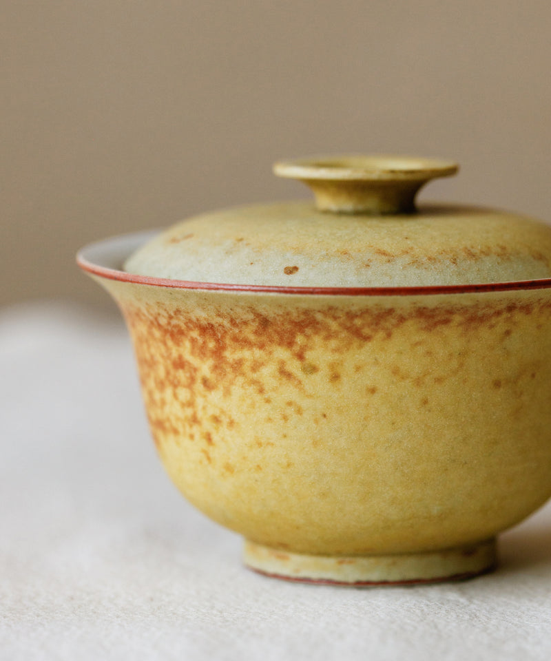 Mini Fire Yellow Gaiwan