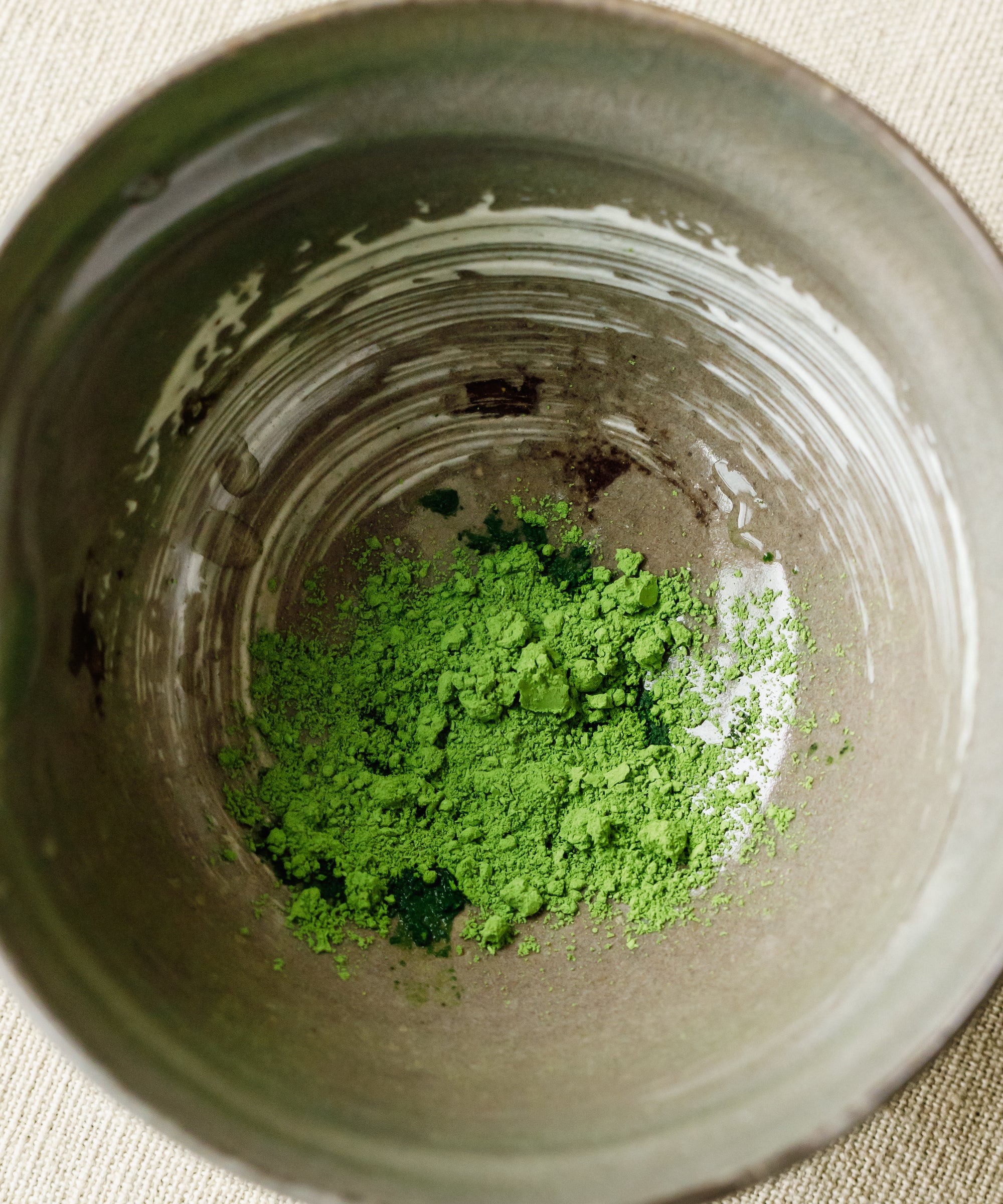 Matcha Hatsumukashi loose powder — rich, luxurious Uji ceremonial matcha with soybean and seaweed notes