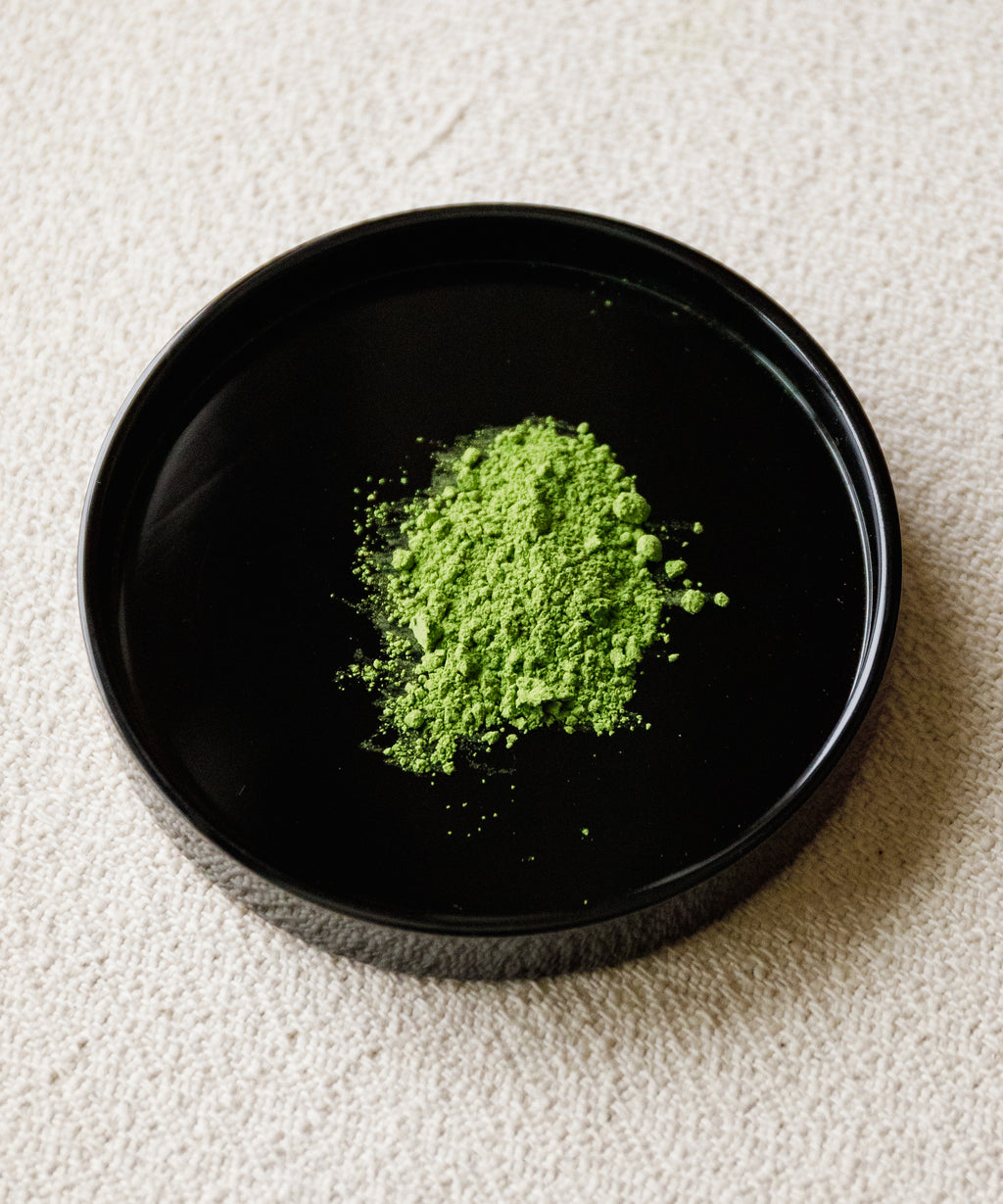 Goku Mukashi ceremonial matcha powder by Ikkoen Chaho - first harvest shincha from Uji tencha