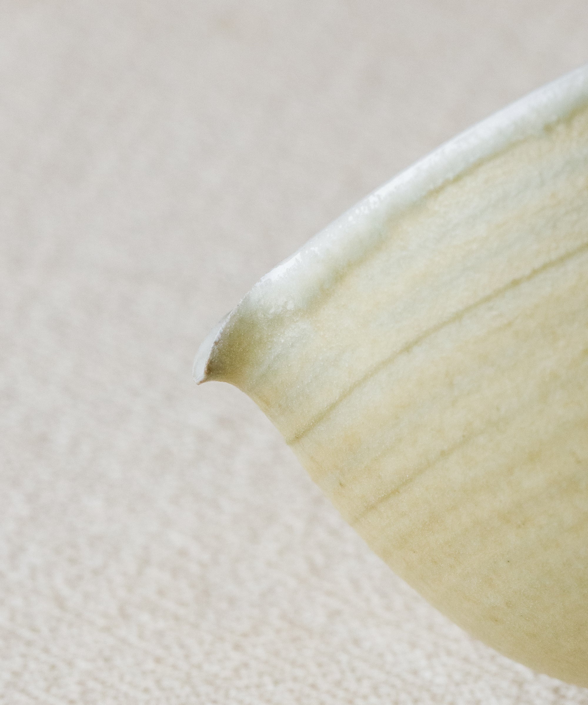 "Chawan" Matte Yellow