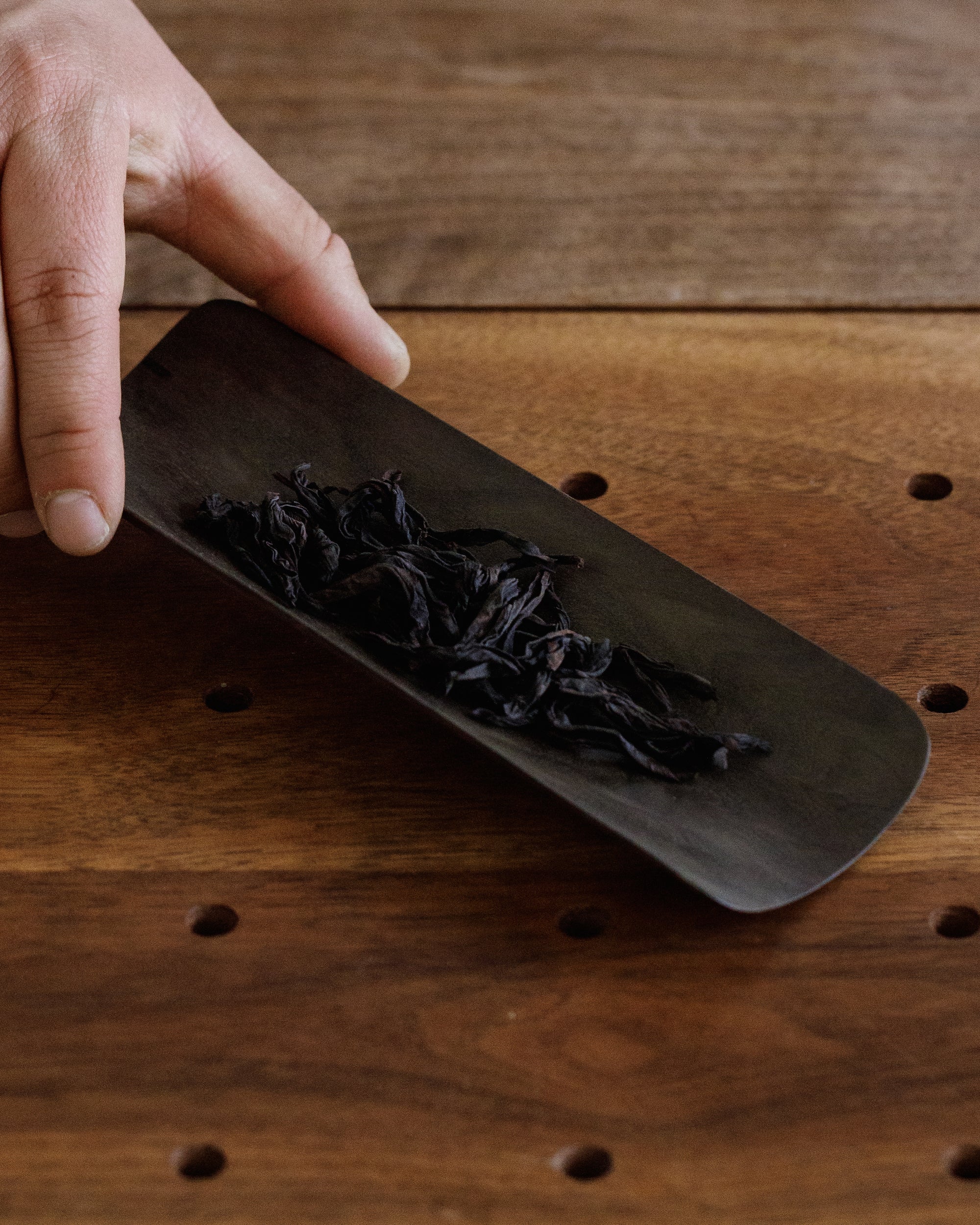 Rare Nanmu Wood Tea Scoop One