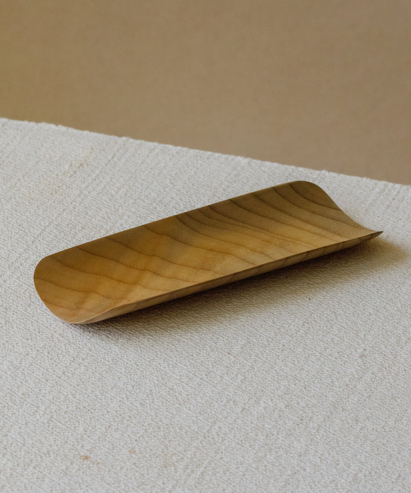 Rare Nanmu Wood Tea Scoop Three