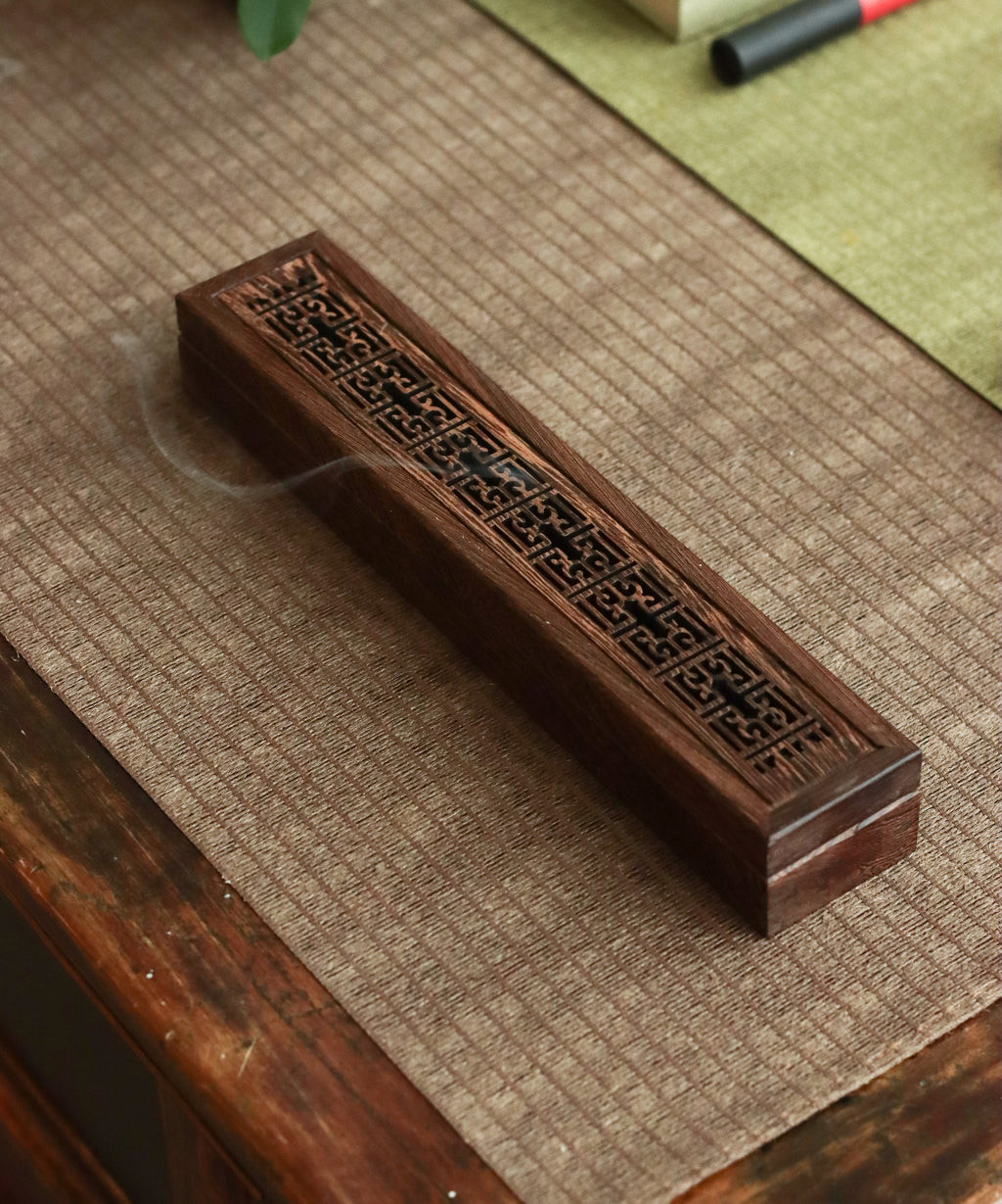 Wenge wood Incense Burner