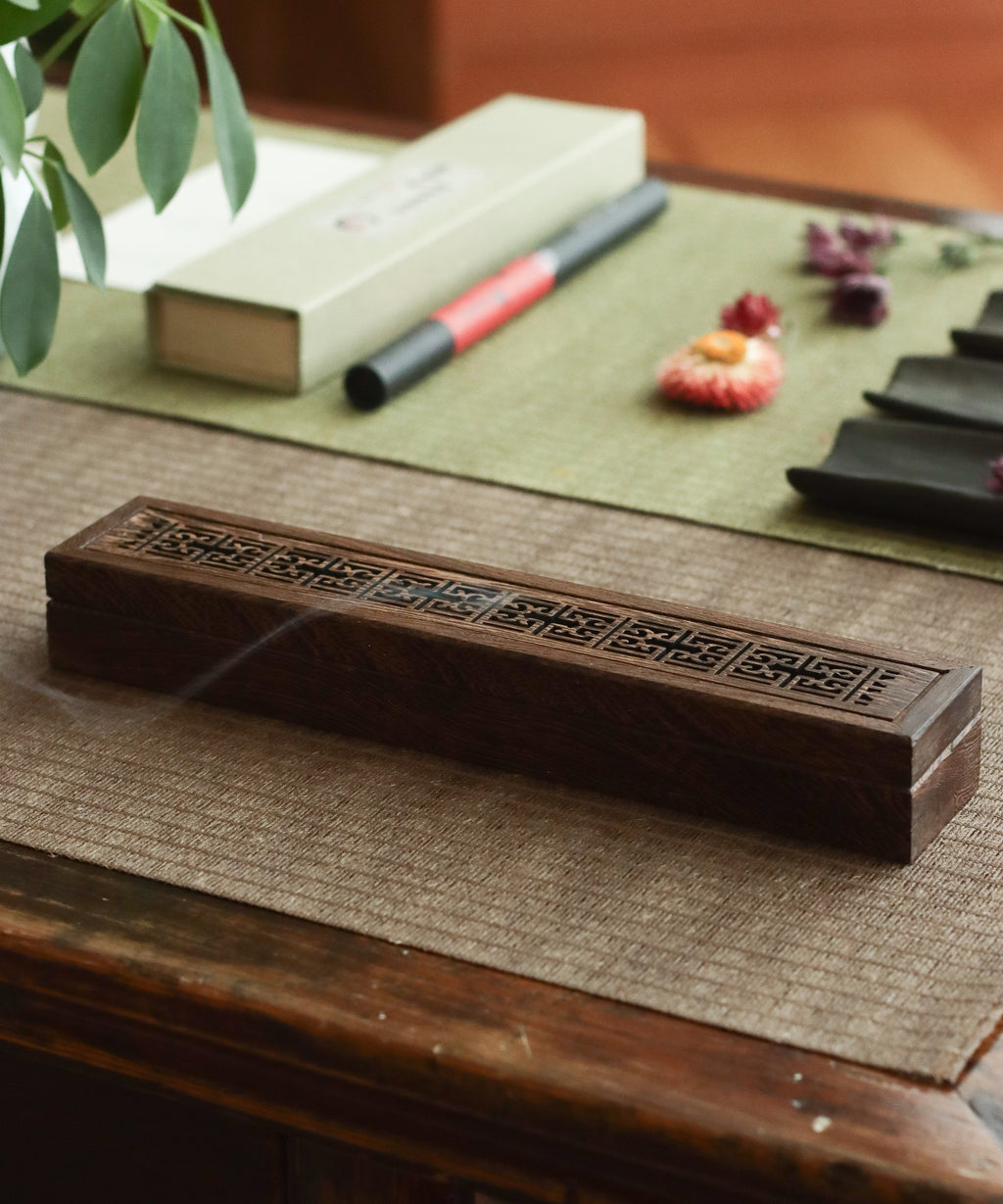 Wenge wood Incense Burner