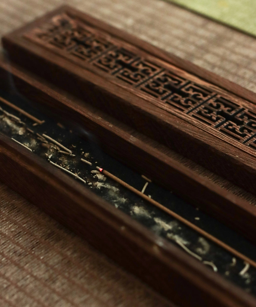 Wenge wood Incense Burner