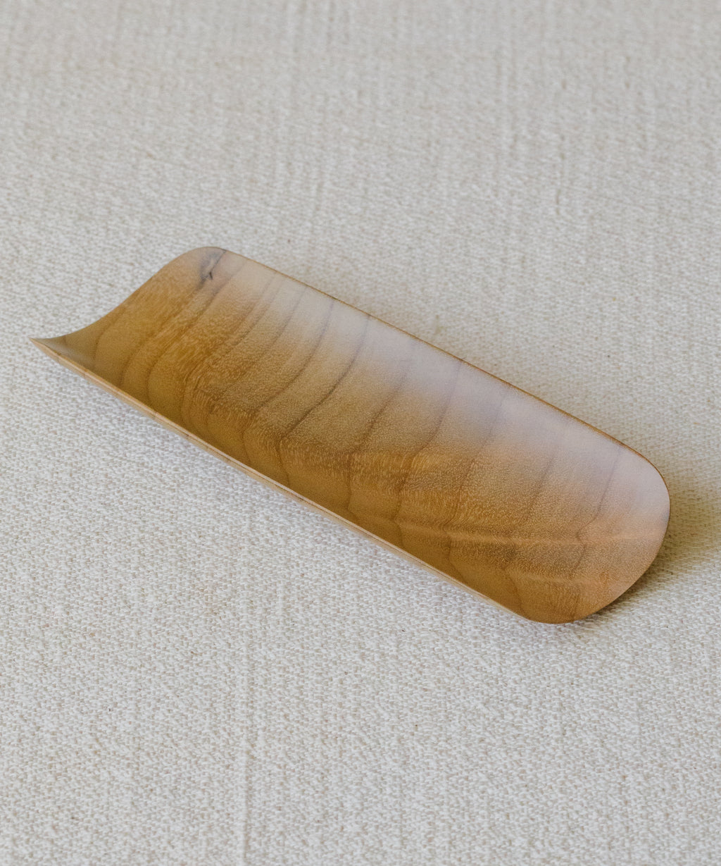 Rare Nanmu Wood Tea Scoop Four