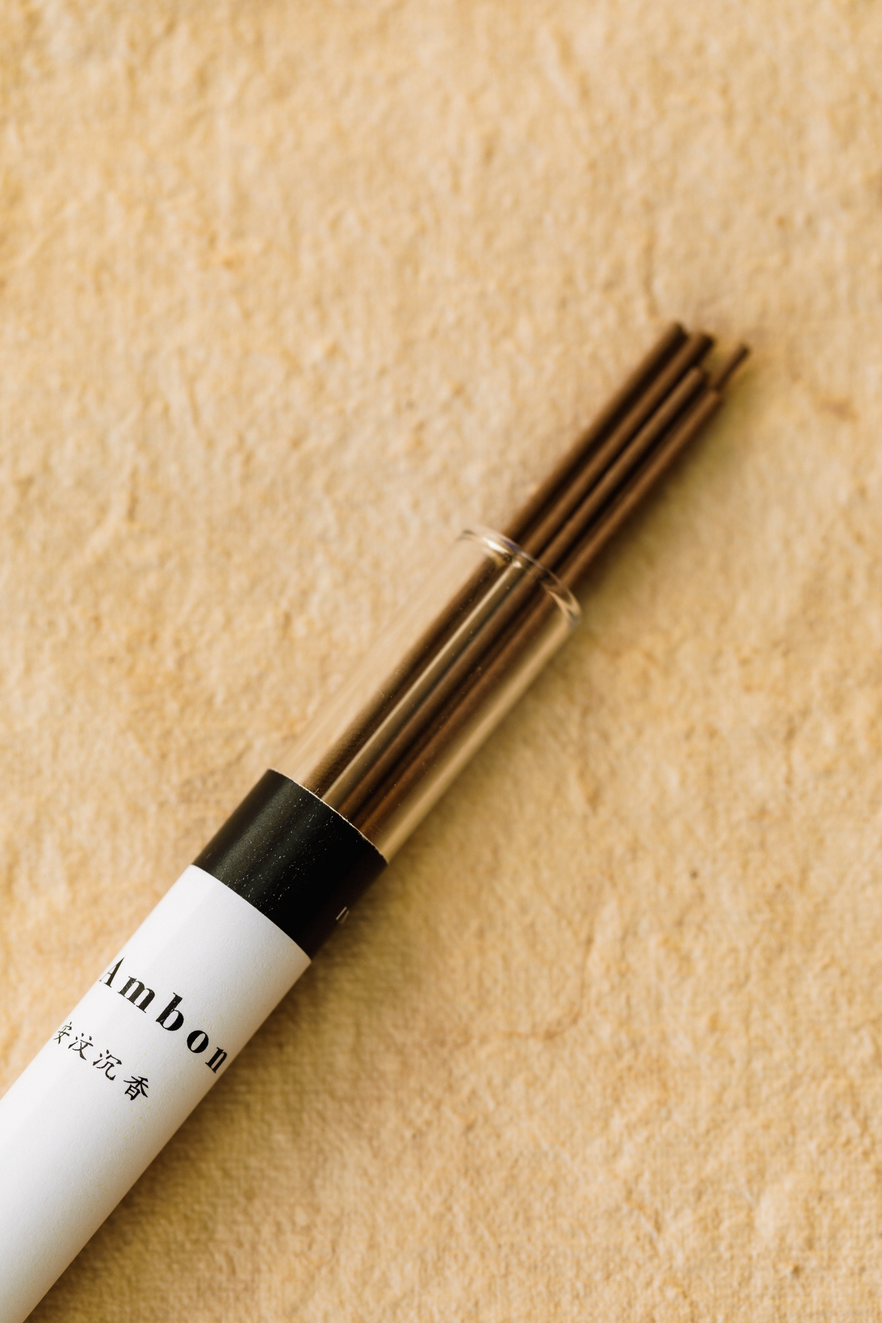 Ambon Oud agarwood incense sticks, animalic with condensed core notes