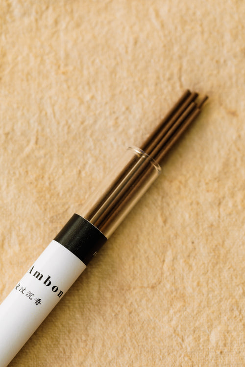 Ambon Oud agarwood incense sticks, animalic with condensed core notes