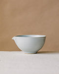 "Chawan" Sateen Porcelain, handcrafted matcha latte bowl by Wang Xinghua, Jingdezhen, silky sateen glaze