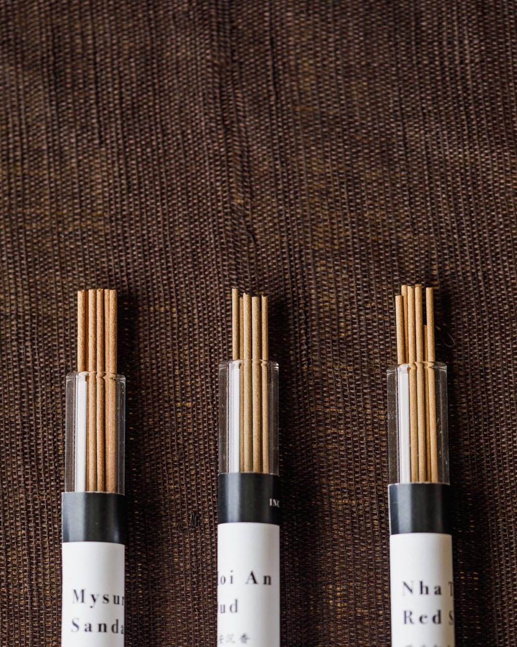 Introduction to Oud sampler, Hoi An and Nha Trung Red Soil agarwood incense sticks