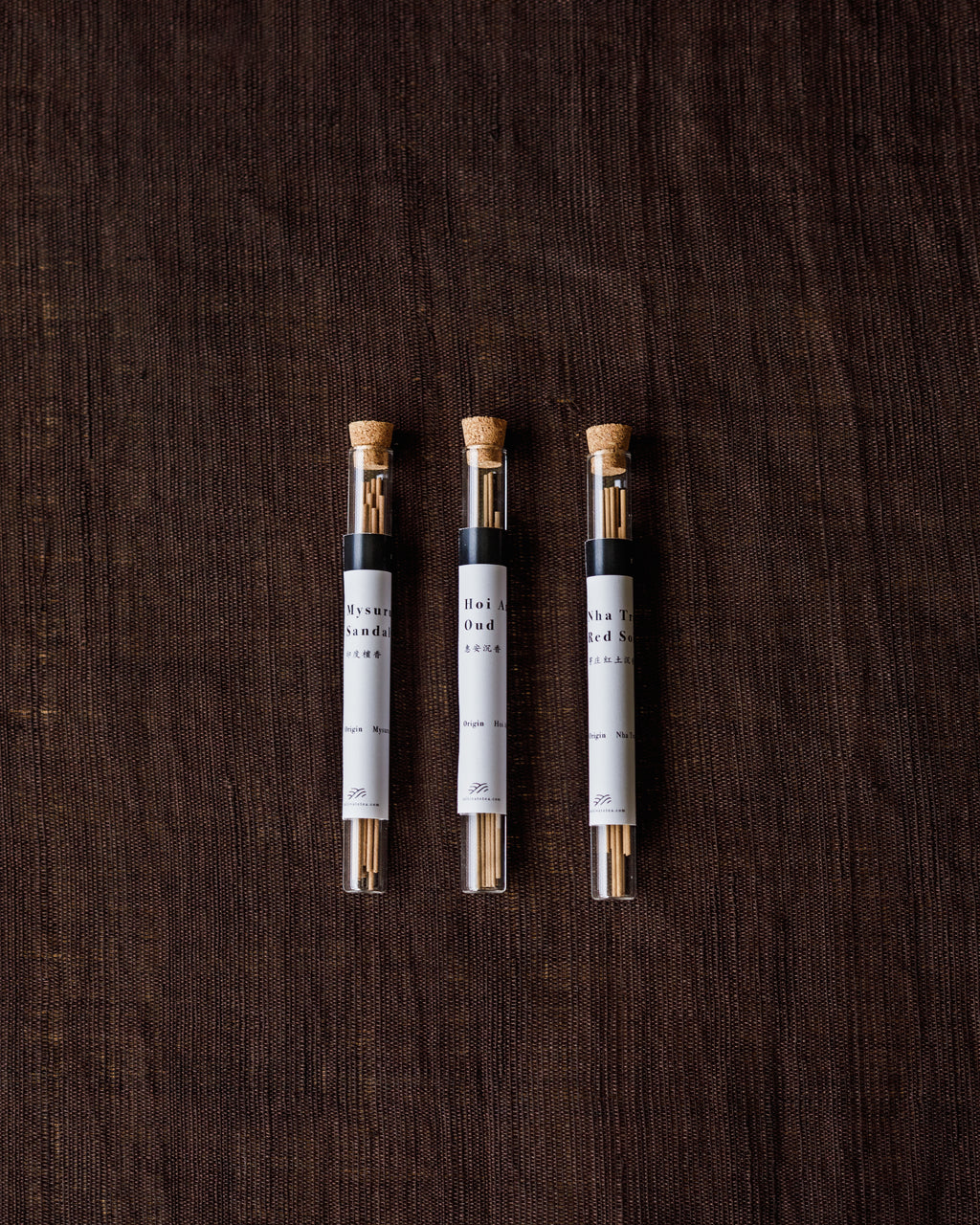 Introduction to Oud incense experience collection with sandalwood and two single origin ouds