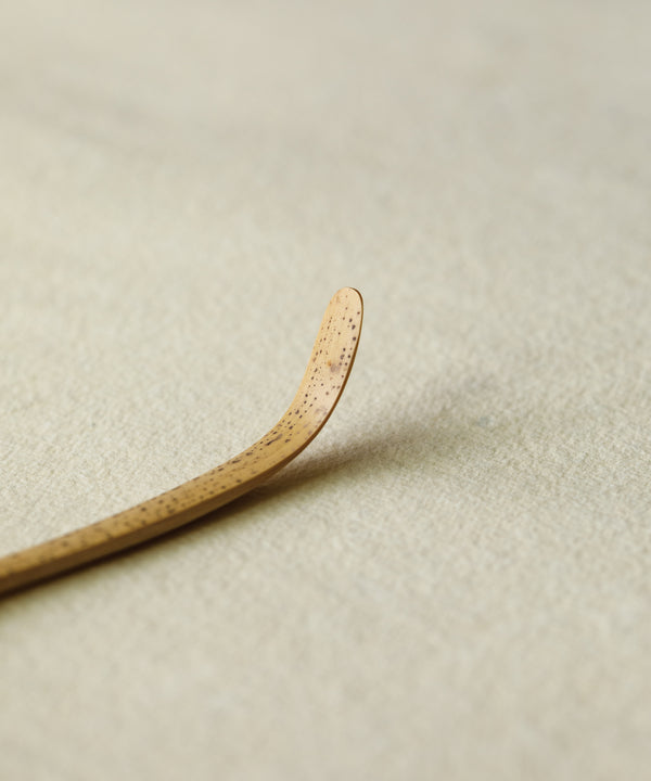 Chashaku Matcha Scoop Spotted Bamboo