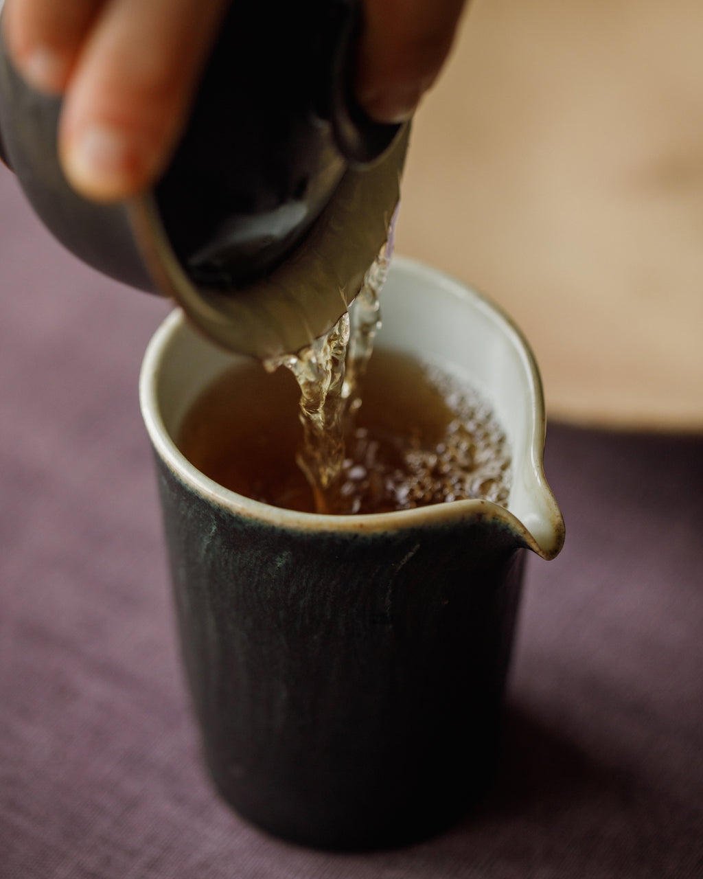 Charcoal Roasted Oolong wet leaves — Master Lin Zhenwen's everyday oolong, Meizhuang Village, Anxi