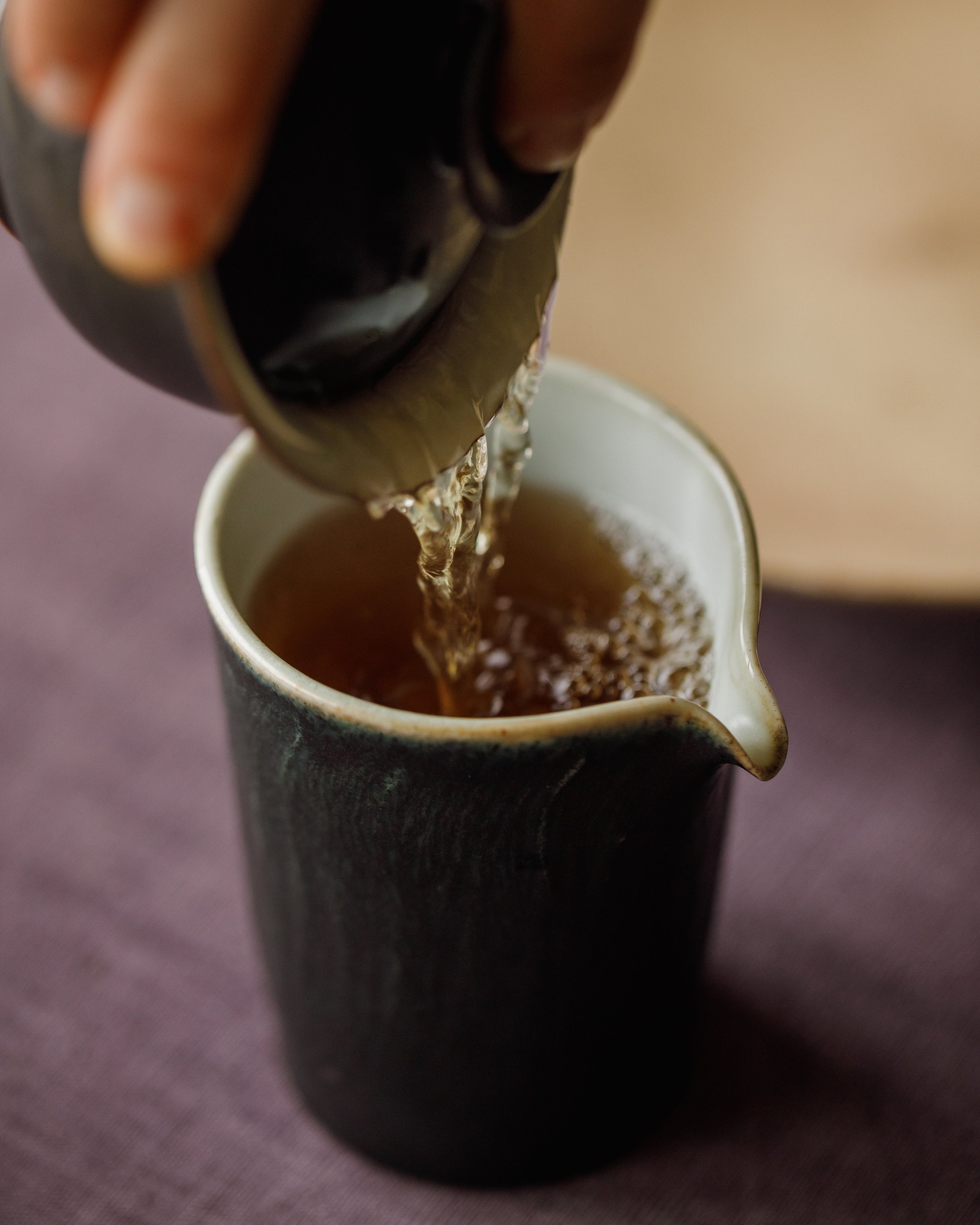 Charcoal Roasted Oolong wet leaves — Master Lin Zhenwen's everyday oolong, Meizhuang Village, Anxi