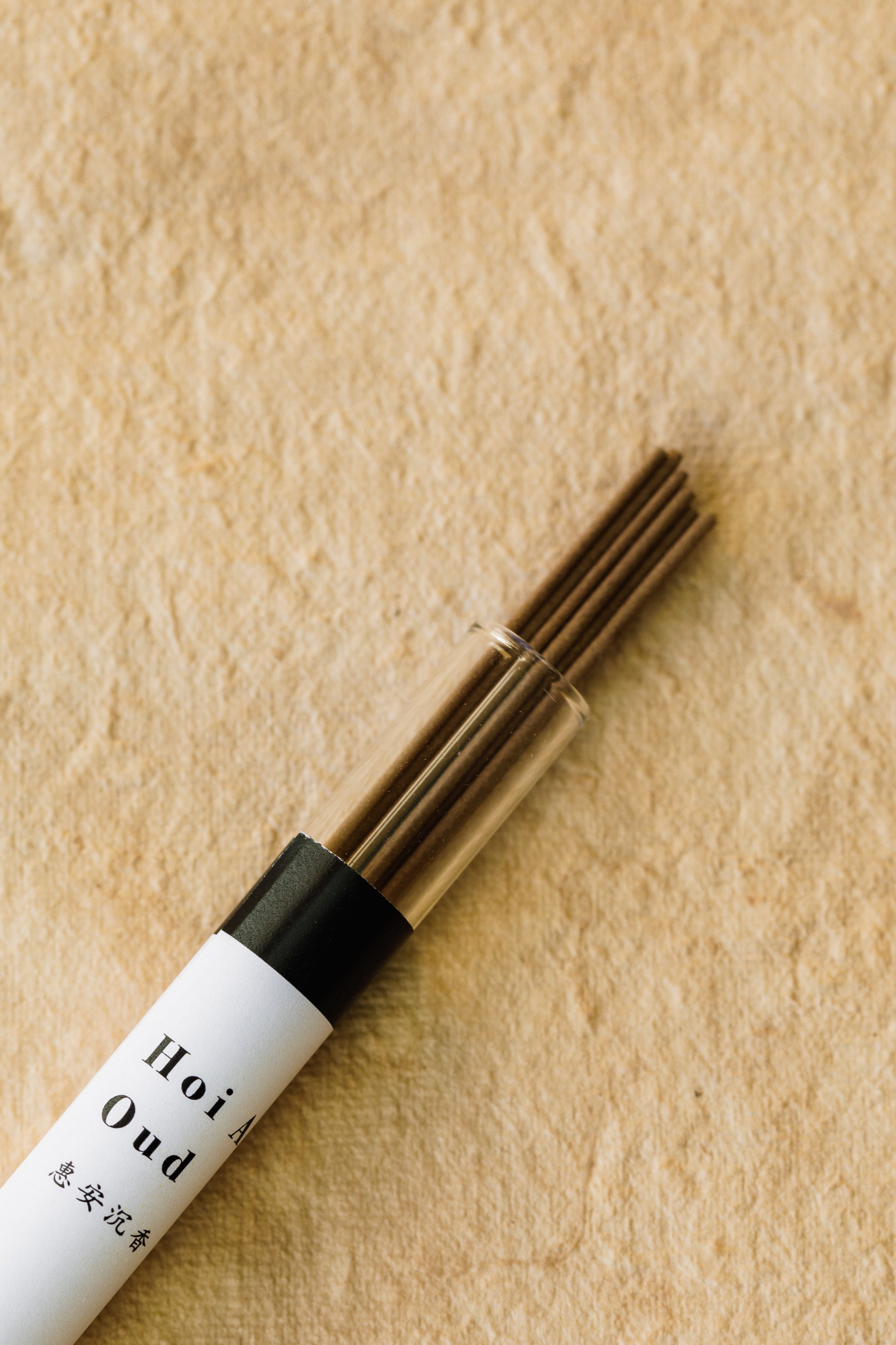 Hoi An Oud agarwood incense sticks, sweet and earthy with white flower notes