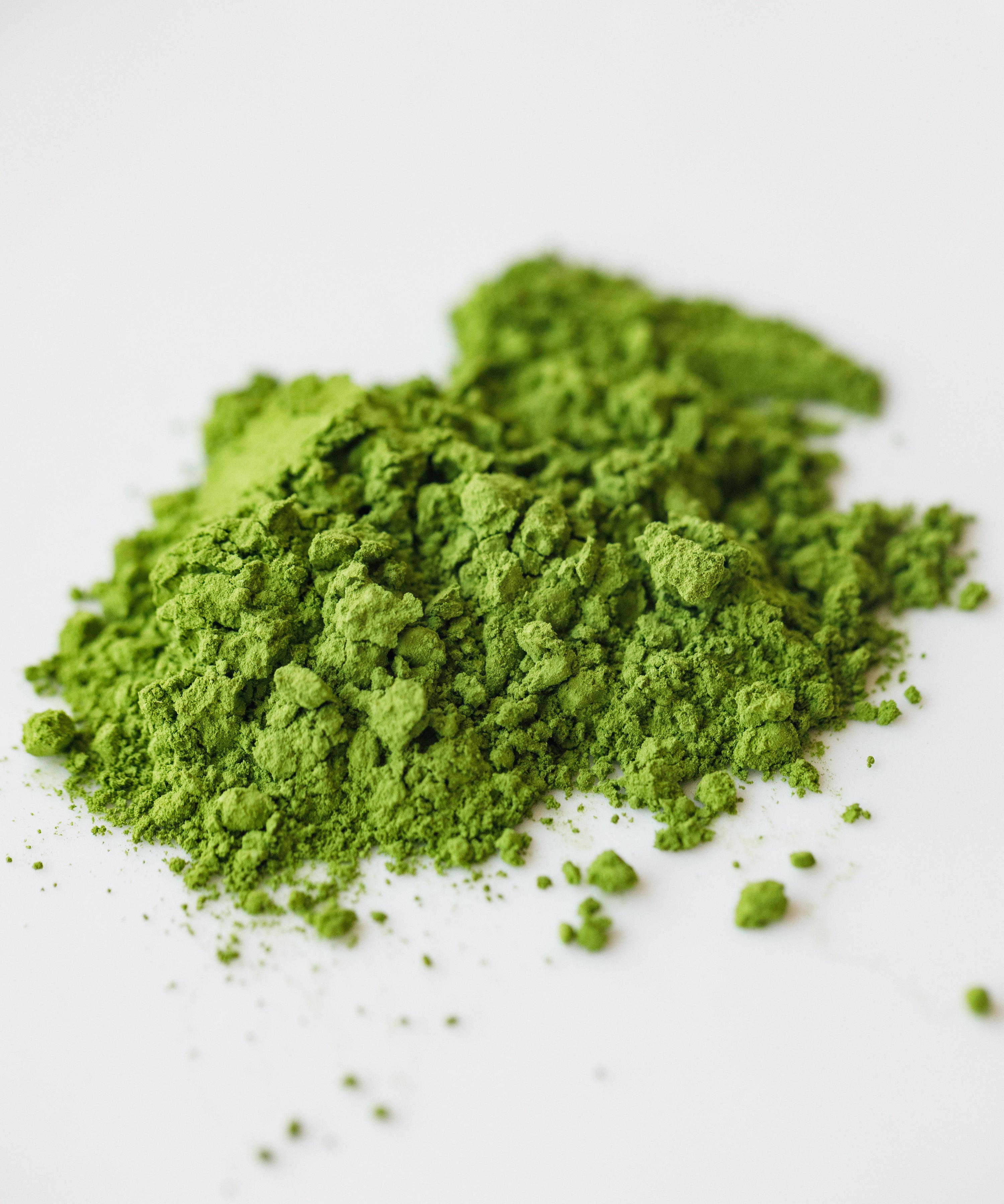 Forest green Seimei matcha powder from Yame, Fukuoka - Velvet 7 single-cultivar shincha with chocolate and floral notes
