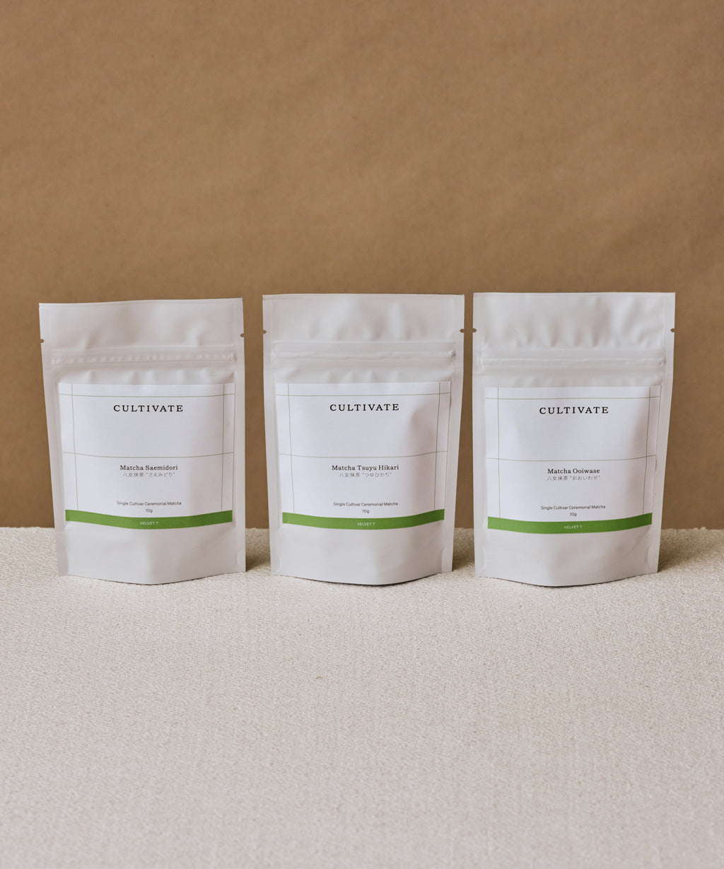 Matcha Velvet 7 Tasting Flight