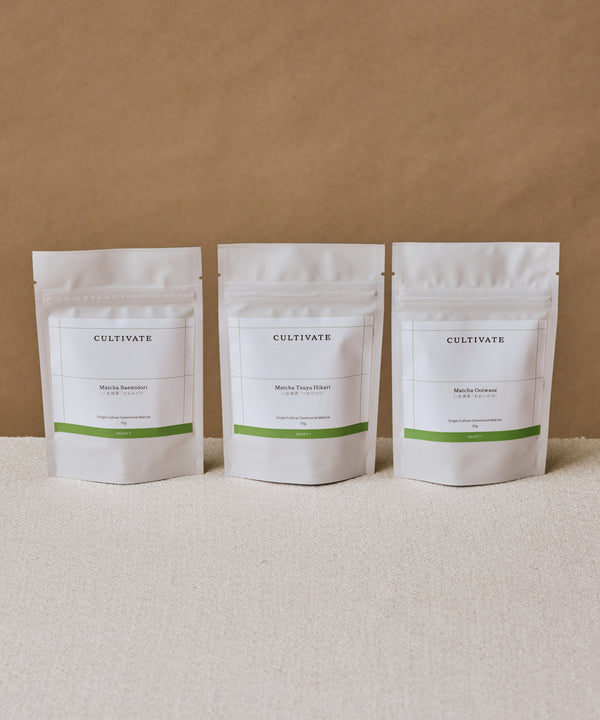 Single-Cultivar Shincha Matcha, Yame — Velvet 7 | Cultivate Tea