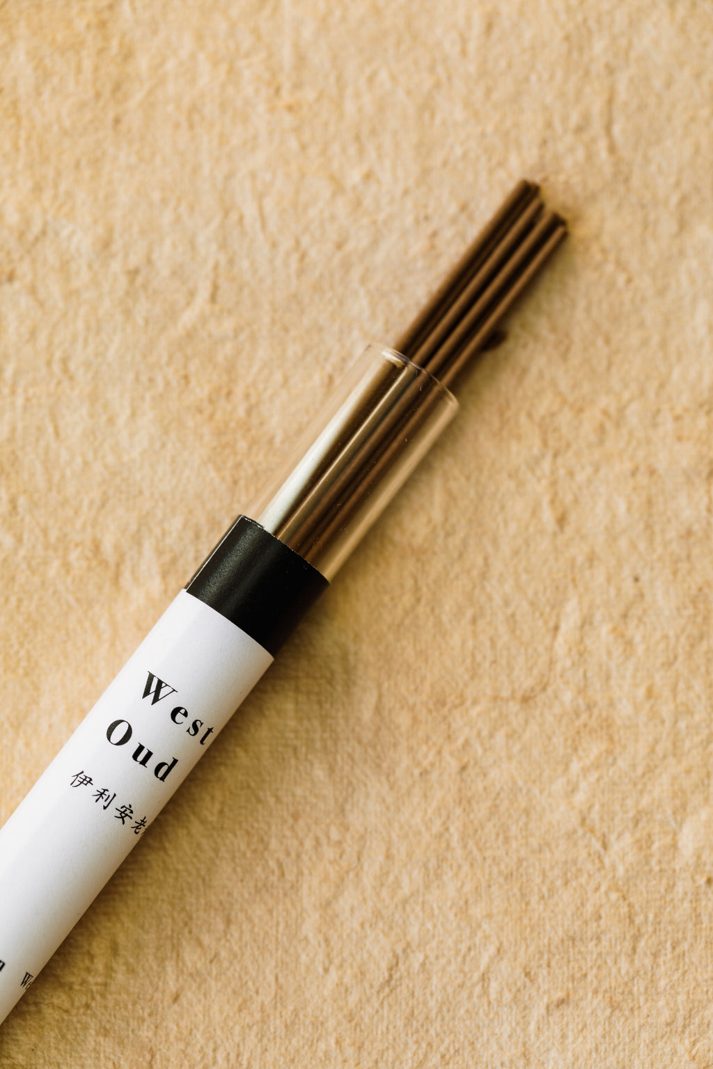 West Papua Oud agarwood incense sticks, cooling pine-like top notes